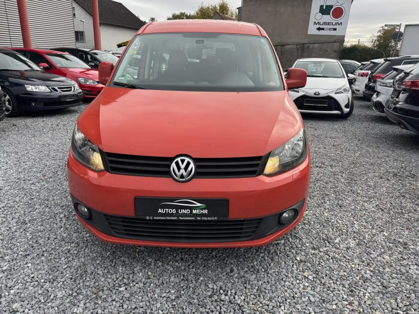Volkswagen Caddy Kasten/Kombi Maxi Soccer Trendline Klima Orange - 2