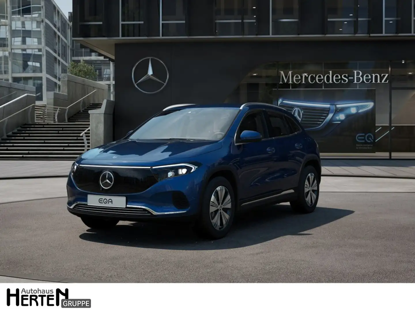 Mercedes-Benz EQA 300 4M+PROGRESSIVE+360°+AHK+LED+AMBIENTE+SHZ Noir - 1