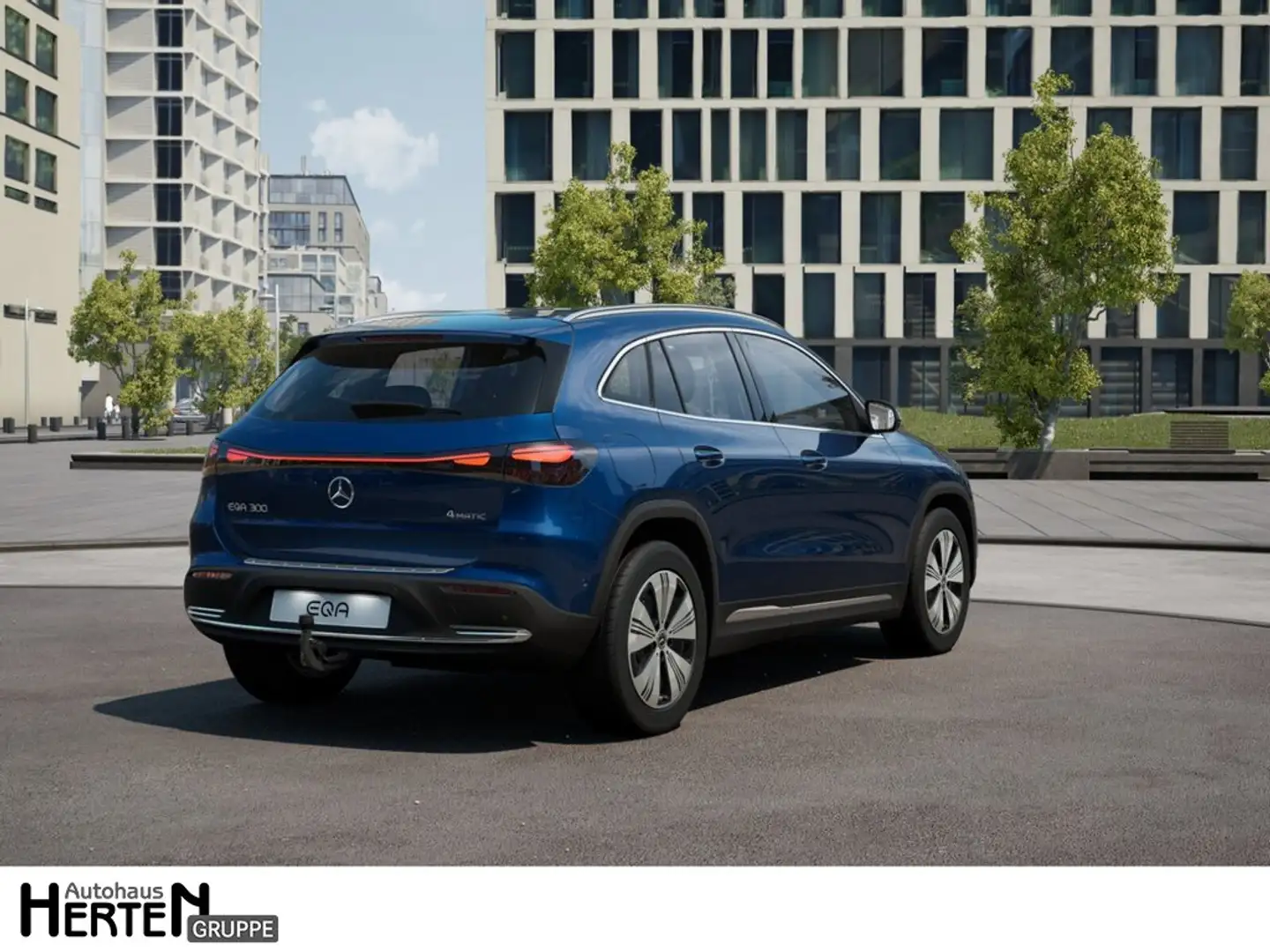 Mercedes-Benz EQA 300 4M+PROGRESSIVE+360°+AHK+LED+AMBIENTE+SHZ Noir - 2