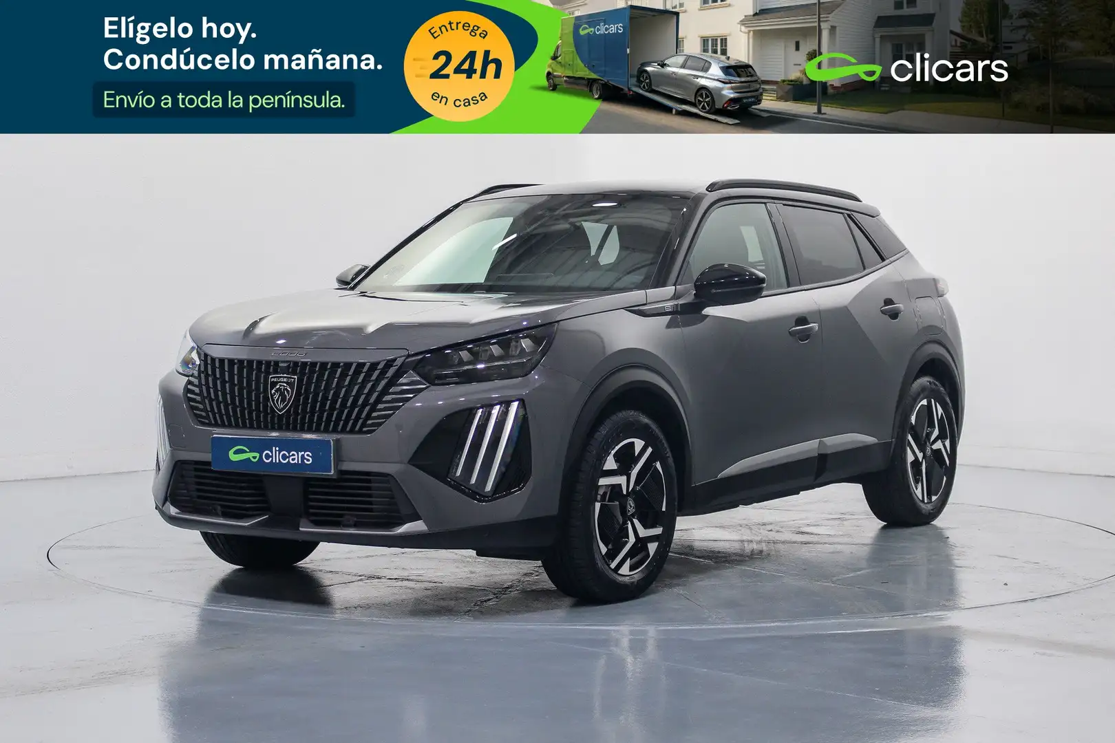 Peugeot 2008 GT Eléctrico 115kW Gris - 1