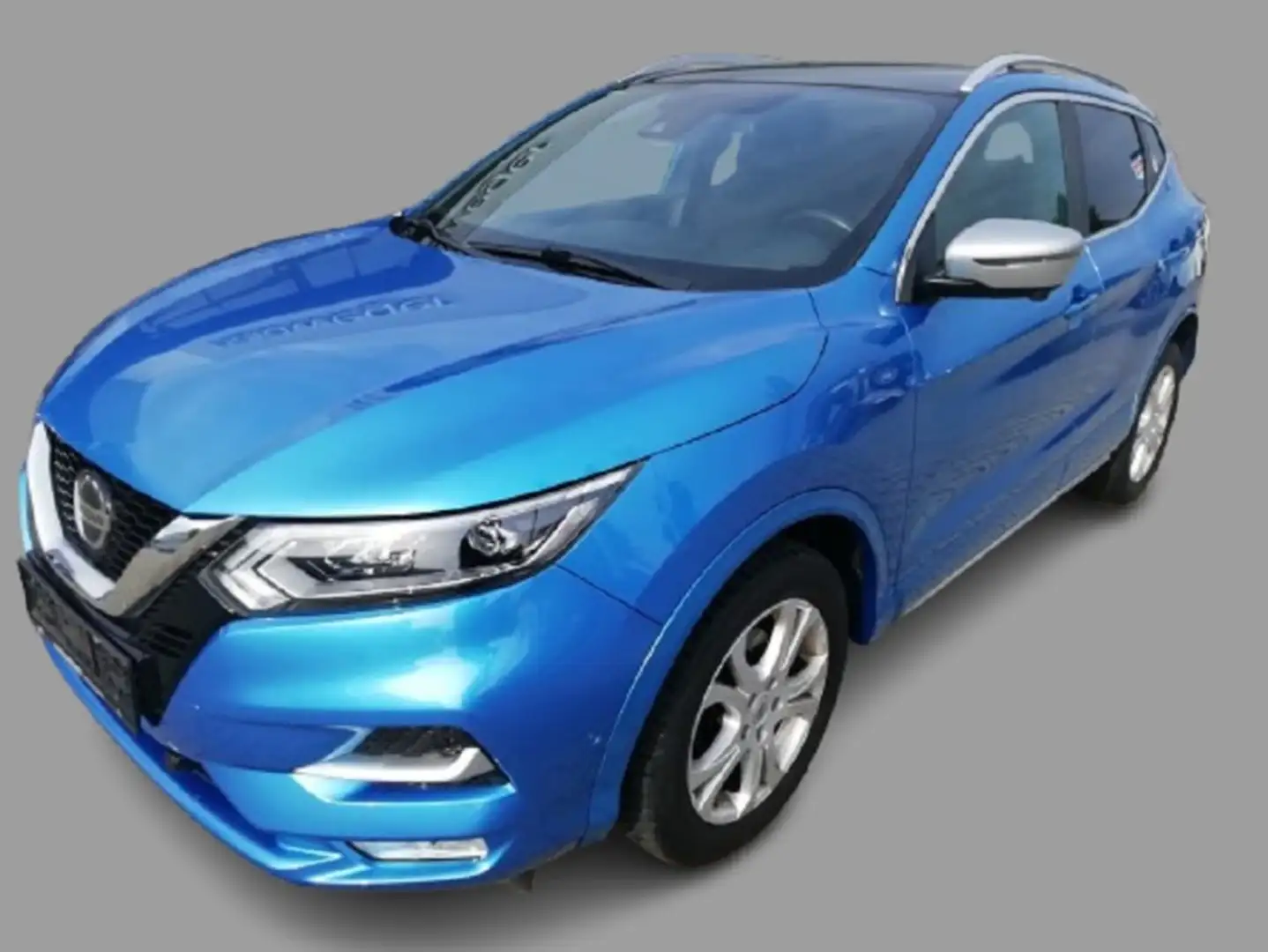 Nissan Qashqai 1.3 DIG-T DCT N-Connecta Automatik Blauw - 2