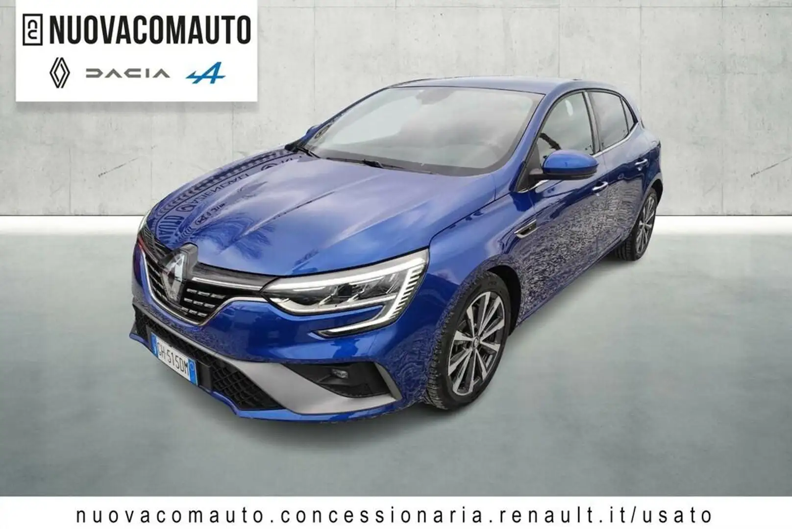 Renault Megane 1.6 plug-in hybrid R.S. Line E-Tech 160cv auto Blu/Azzurro - 1