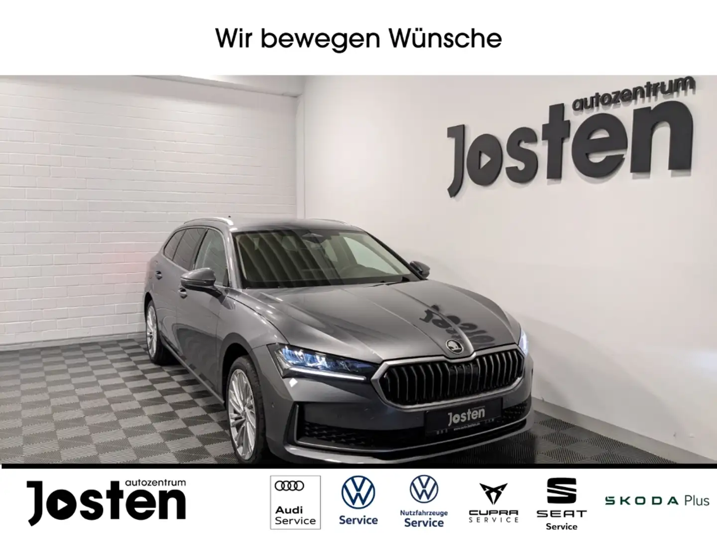 Skoda Superb Combi Selection 1.5TSI mHEV Leder NAVI Grau - 1