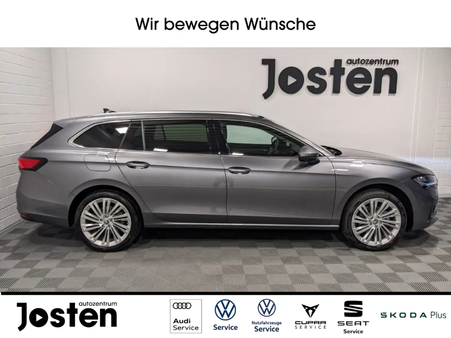 Skoda Superb Combi Selection 1.5TSI mHEV Leder NAVI Grau - 2