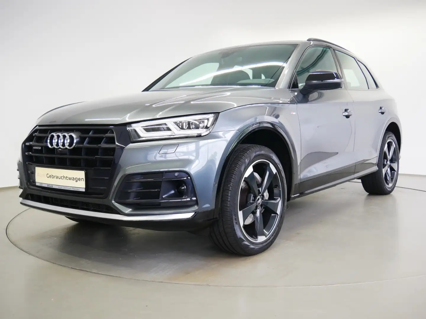 Audi Q5 40 TDI quattro S line S tro. MATRIX AHK virt. Cock Grau - 2