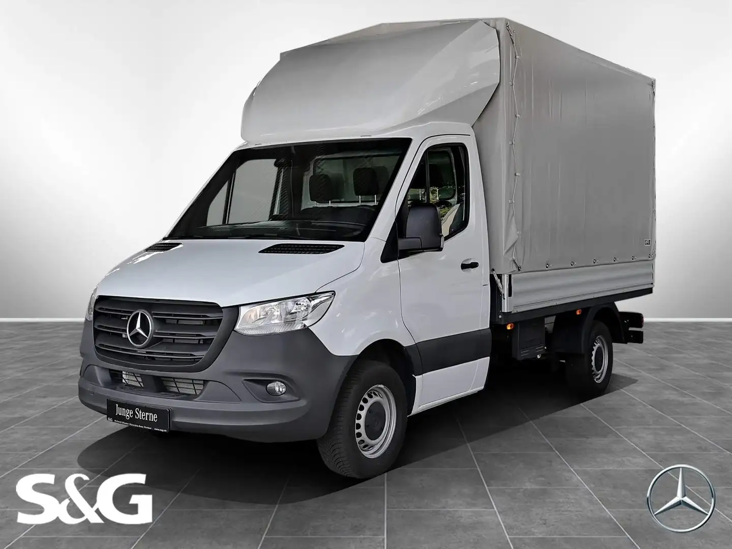 Mercedes-Benz Sprinter 317 CDI Standard MBUX+AHK+Navi Weiß - 1