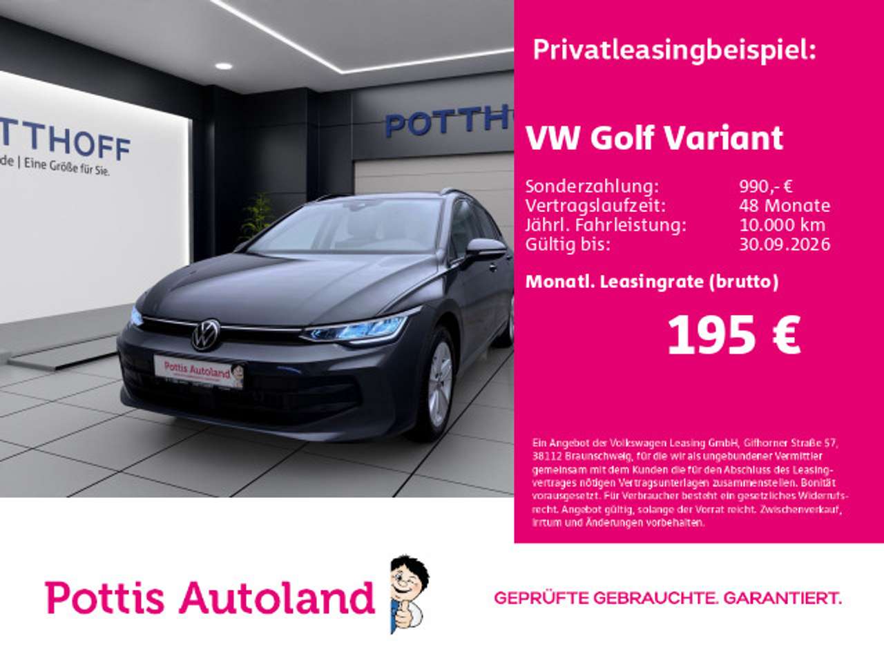 Volkswagen Golf Variant 2025 — 1.5 eTSI DSG LIFE AHK NAVI SITZHZG