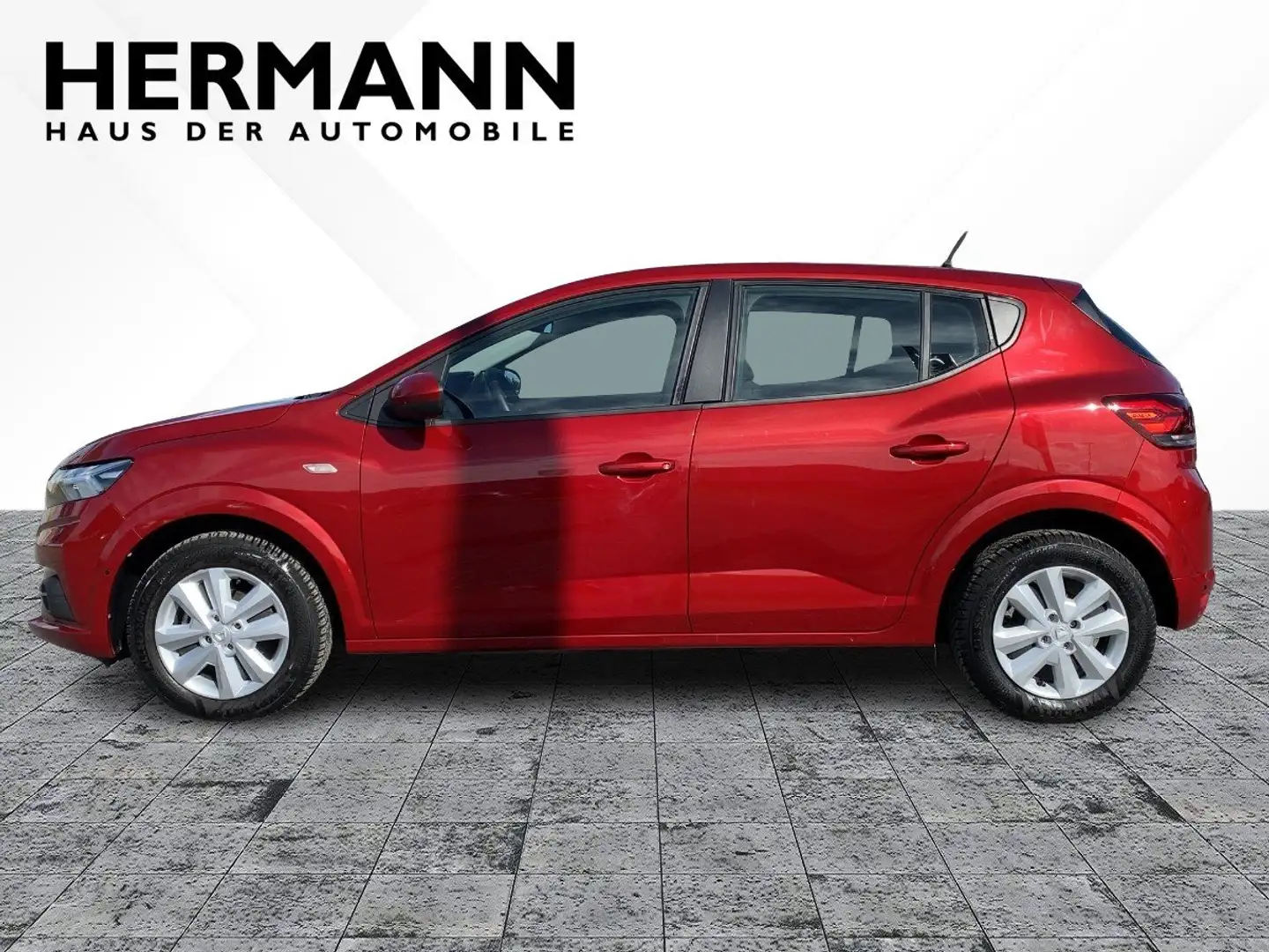 Dacia Sandero III 1.0 TCe 90 Comfort CAM*LED*TWA*PDC Rot - 2