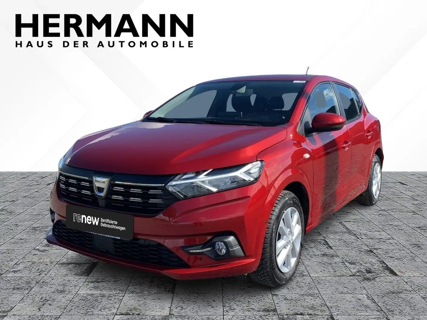 Dacia Sandero III 1.0 TCe 90 Comfort CAM*LED*TWA*PDC Rot - 1