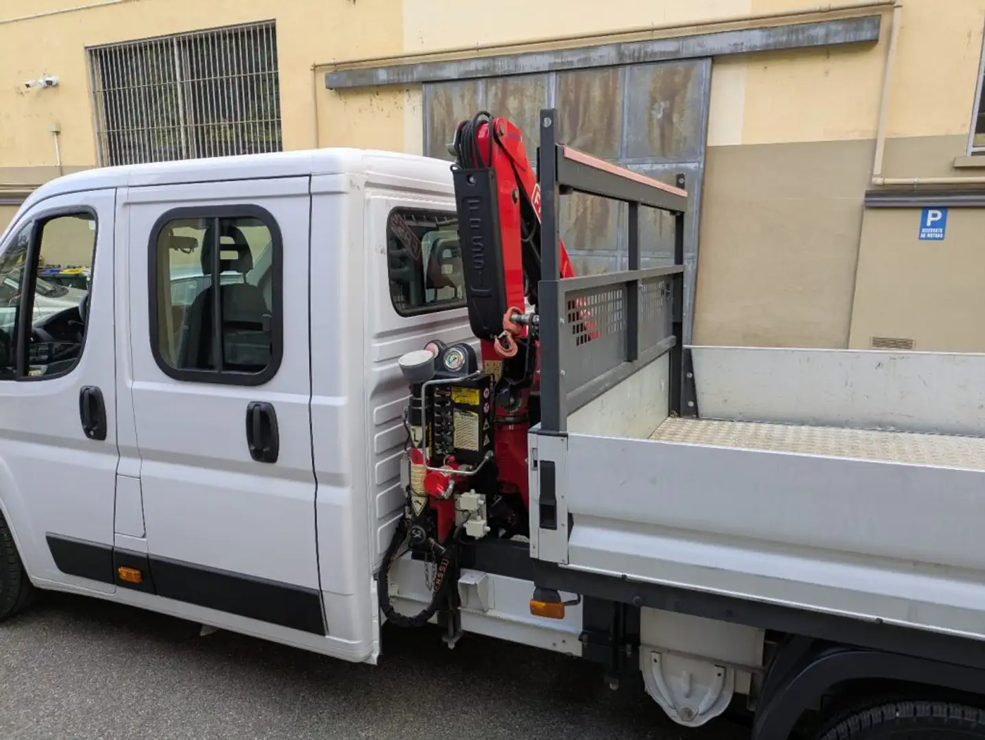 Fiat Ducato 35 2.3 MJT 130 CV maxi doppia cabina  gru Белый - 2