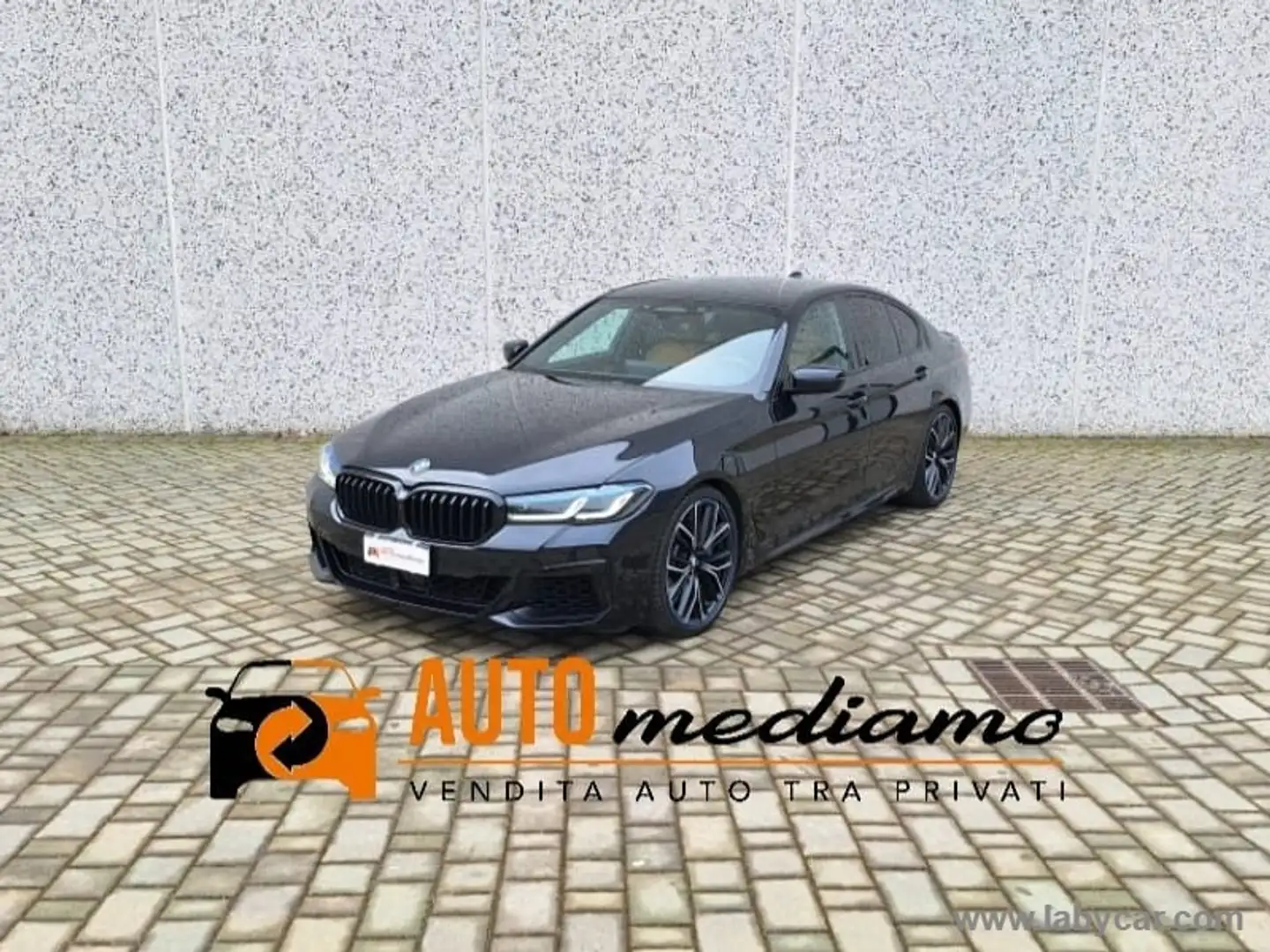 BMW M550 M550i xDrive M5 GARANZIA BMW FINO 2028 BOLLO PAGAT Noir - 1