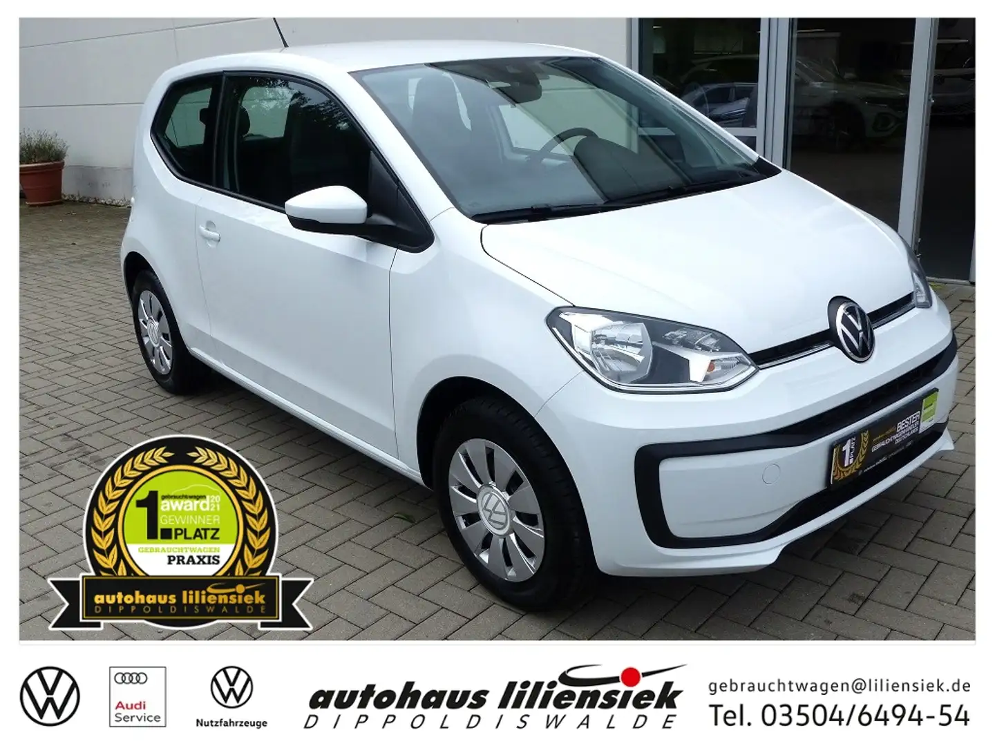 Volkswagen up! 1.0 * Weiß - 1