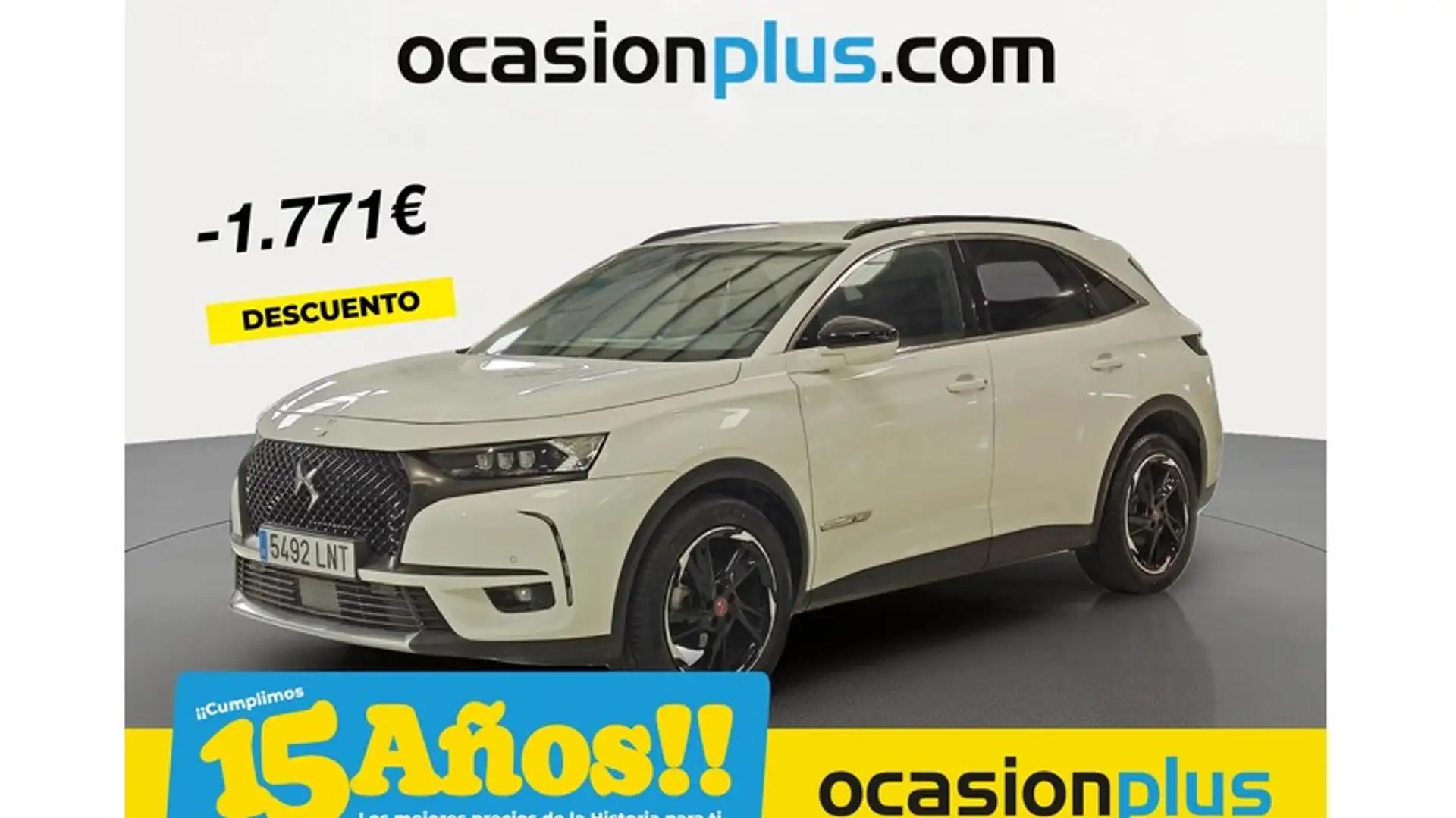 DS Automobiles DS 7 Crossback 1.2 PT. Performance Line 130 Aut. Blanco - 1