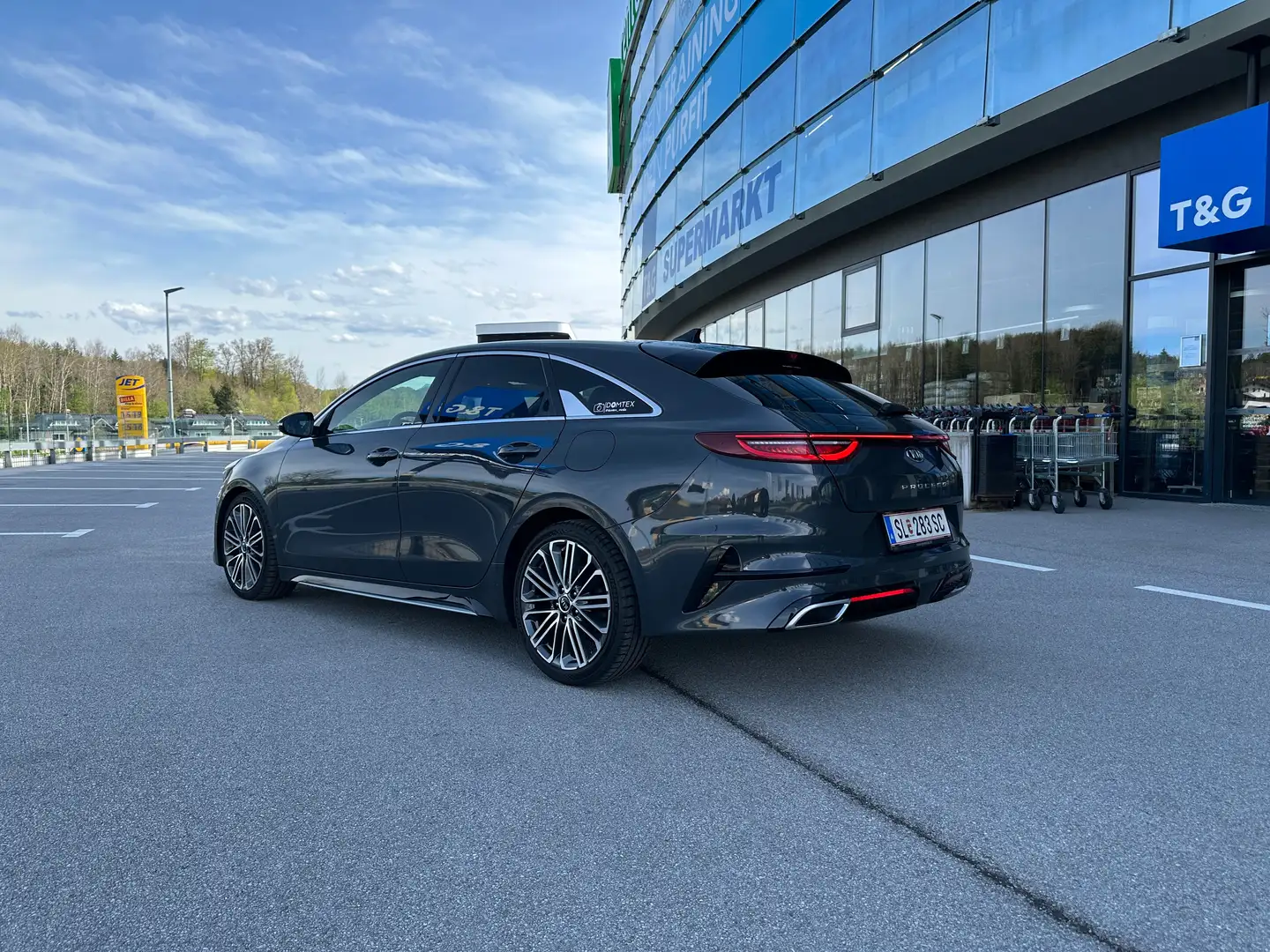 Kia ProCeed / pro_cee'd pro ceed 1,4 TGDI GPF GT-Line DCT Aut. GT-Line Grau - 2