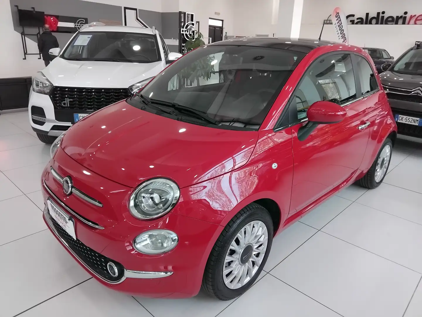 Fiat 500 1.0 70 cv. Hybrid LOUNGE Rosso - 1