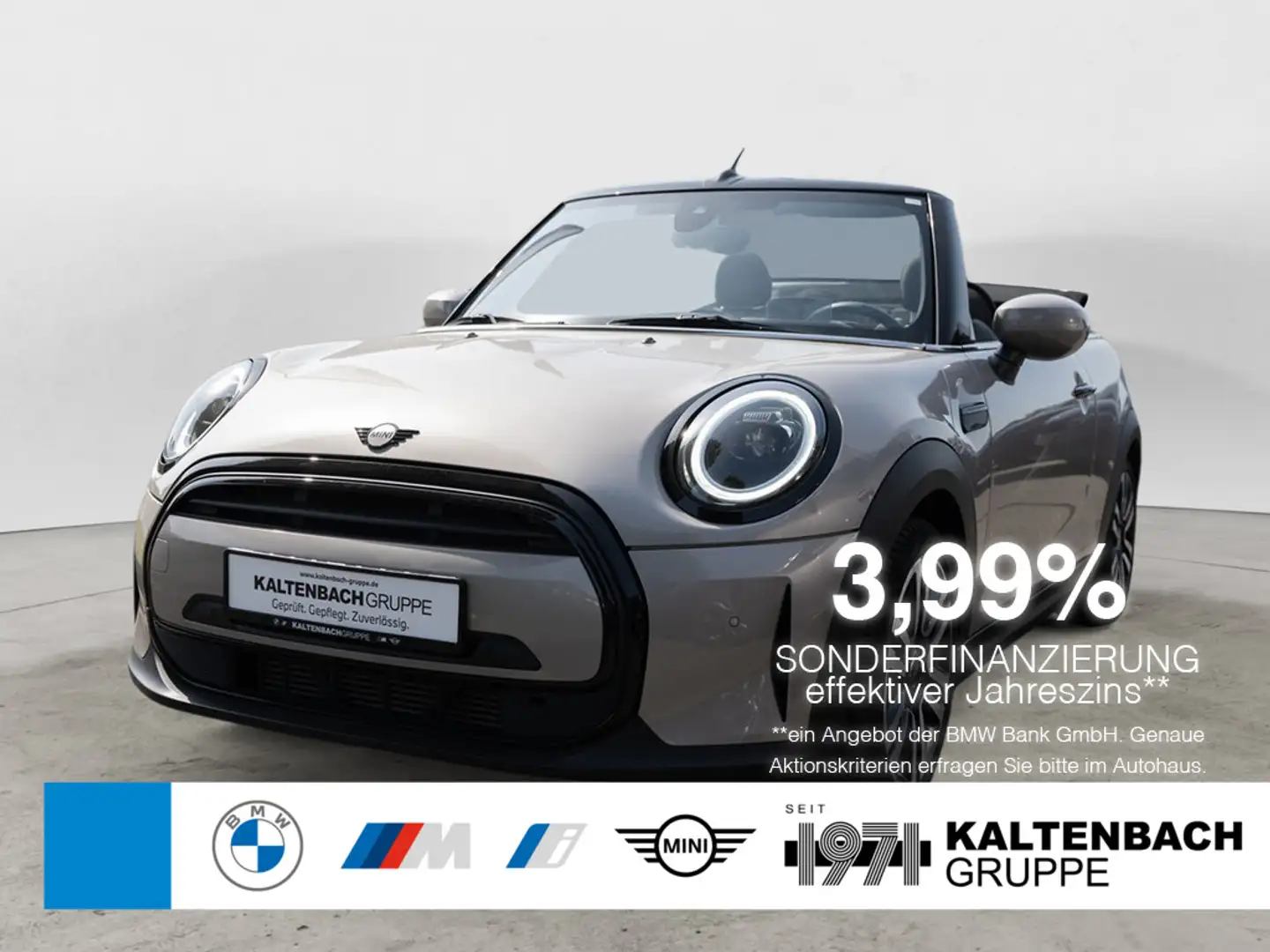 MINI One Cabrio Classic Trim HUD LED NAVI KAMERA Gris - 1