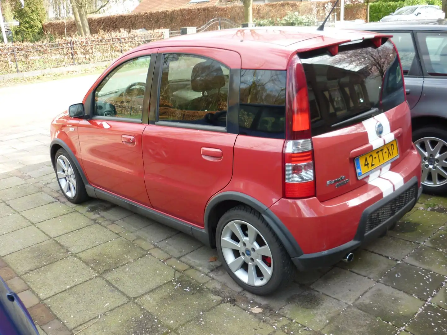 Fiat Panda 1.4 16V Sport airco,6 versn. Rouge - 1