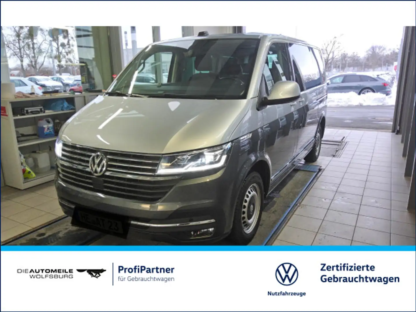 Volkswagen T6.1 Multivan 2.0 TDI DSG Generation Six Rückfah Silber - 1