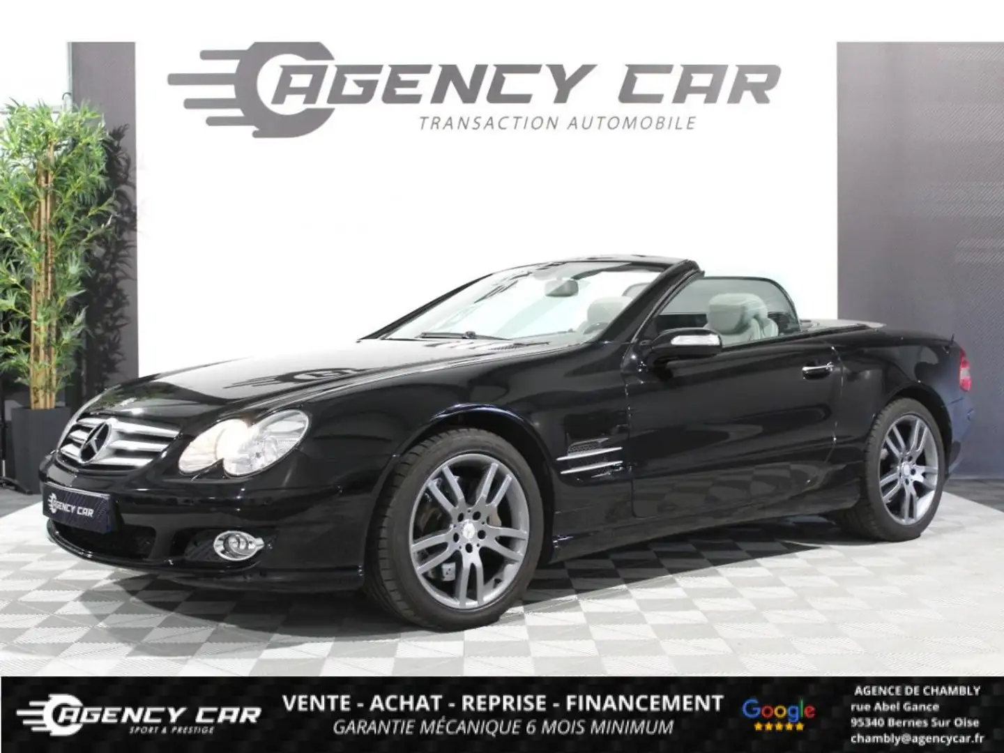 Mercedes-Benz SL 500 500 V8 388CH Coupé Cabriolet BVA G-Tronic Negru - 1