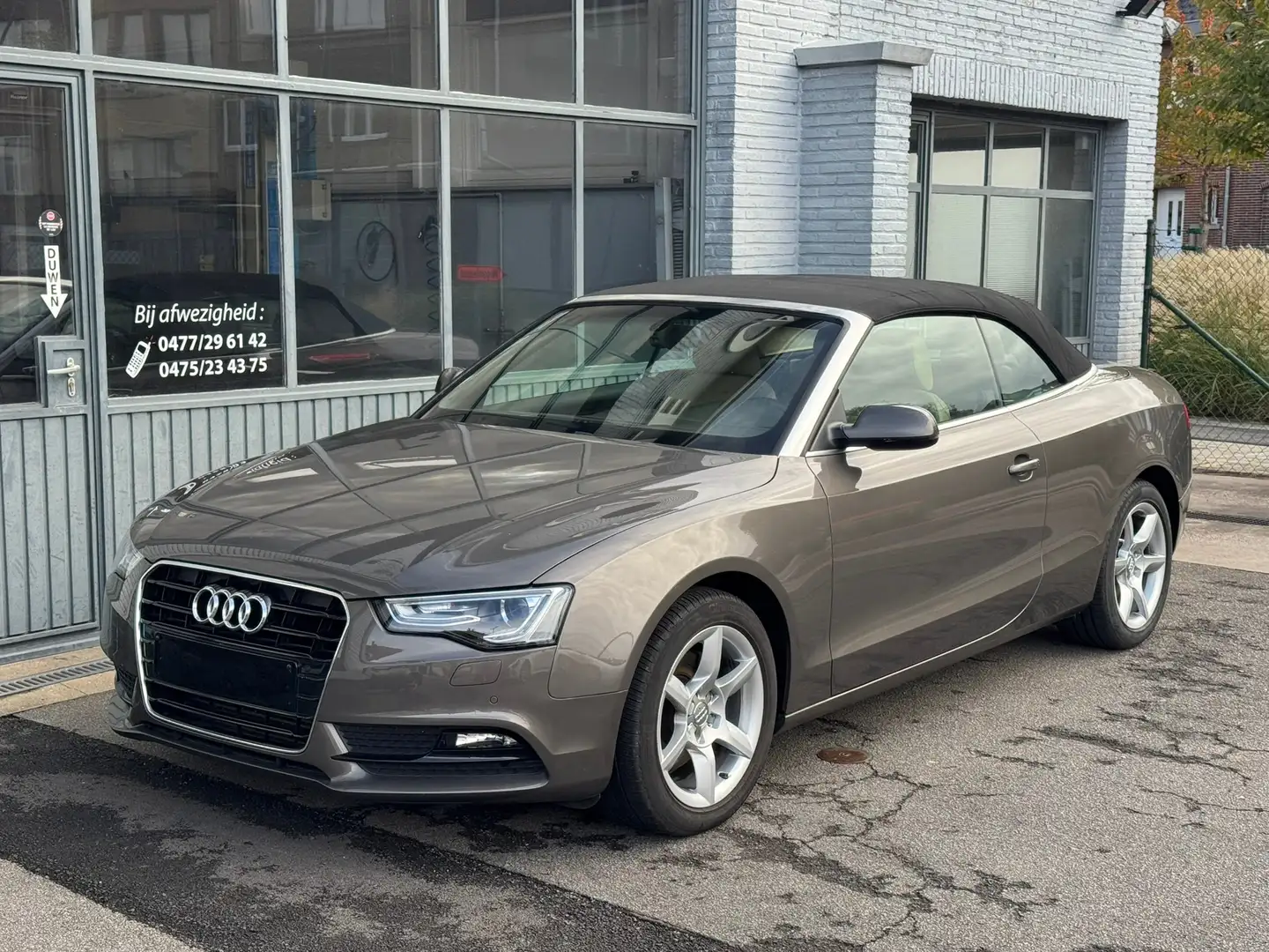 Audi A5 Cabriolet 1.8 TFSI Cuir Gps Bt✅ 62.000kms✅ Bruin - 1