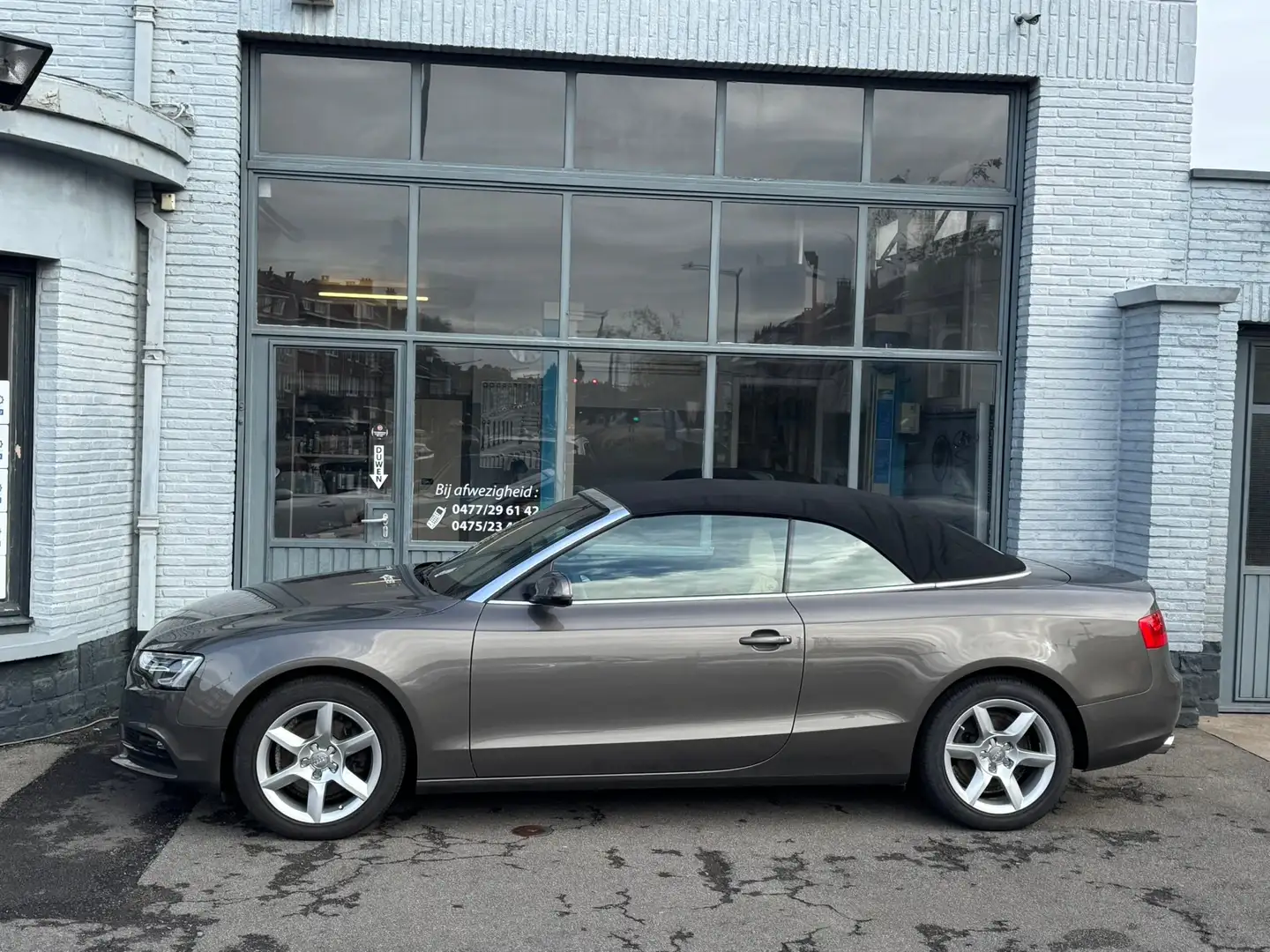 Audi A5 Cabriolet 1.8 TFSI Cuir Gps Bt✅ 62.000kms✅ Bruin - 2