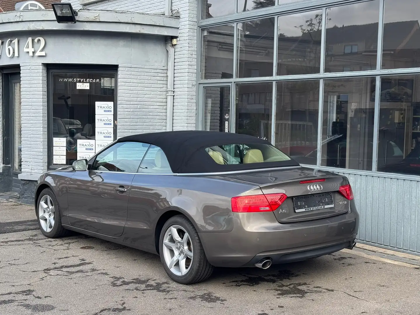 Audi A5 Cabriolet 1.8 TFSI Cuir Gps Bt✅ 62.000kms✅ Bruin - 2