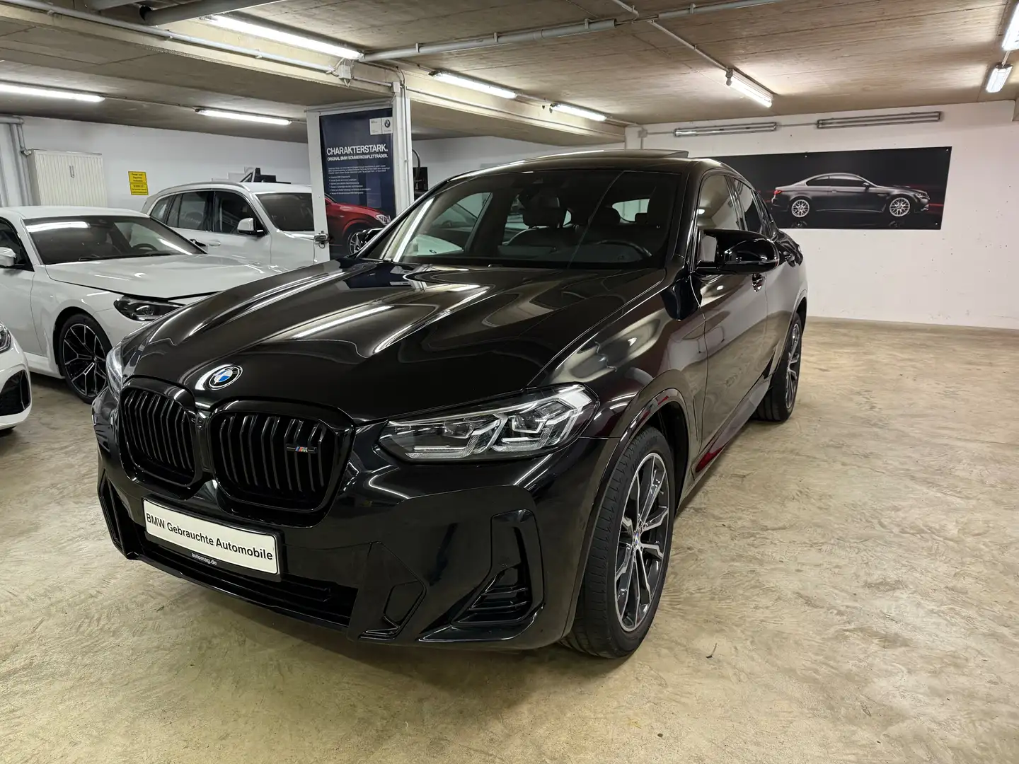 BMW X4 M 40i,Leder,ESSD,Standh,Mod22, Service incl,1.Hd Noir - 1