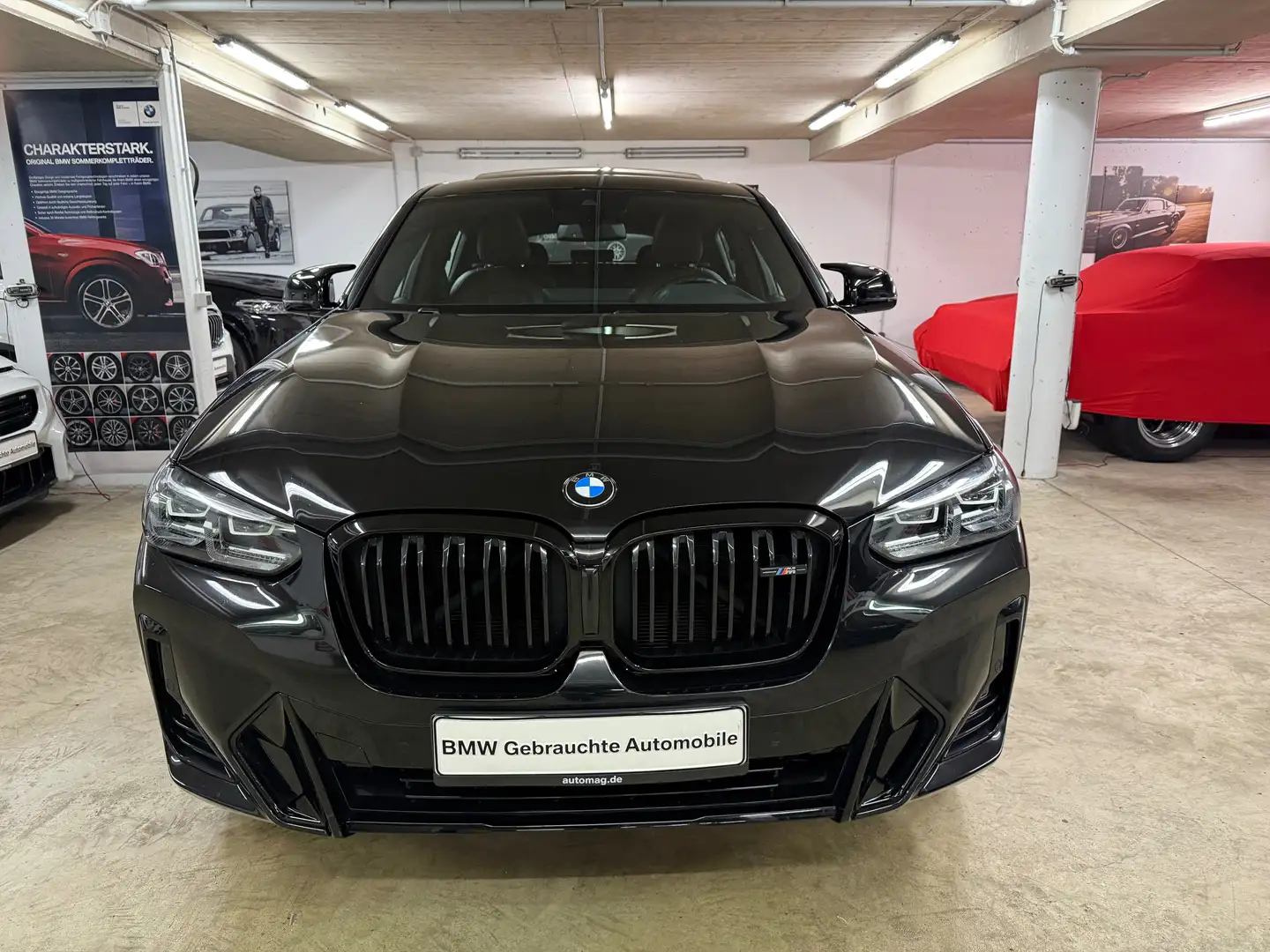 BMW X4 M 40i,Leder,ESSD,Standh,Mod22, Service incl,1.Hd Noir - 2
