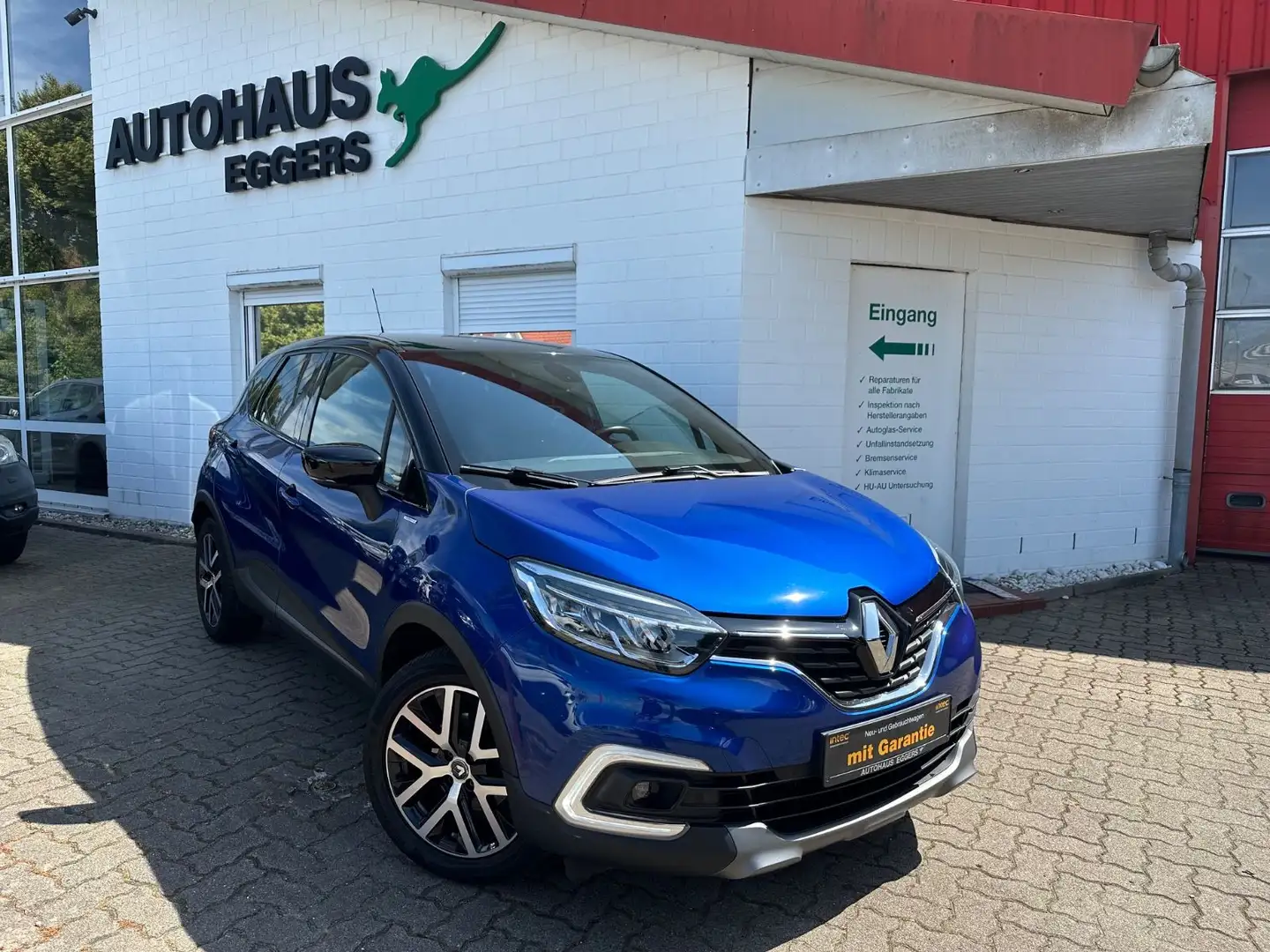 Renault Captur Version S/NAVI/SHZ/ALCANTARA/TEMP/PDC/1HD Blau - 1