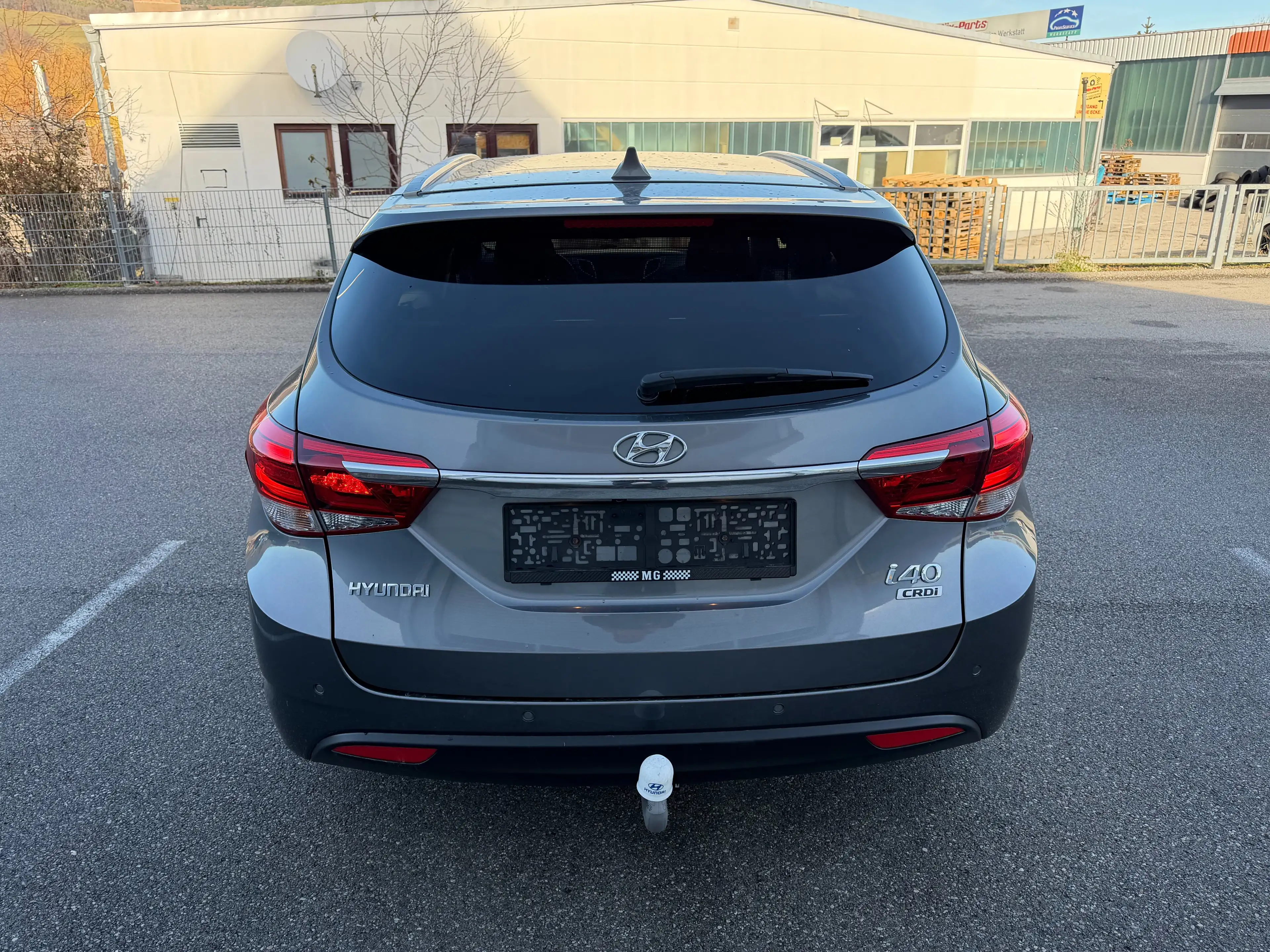 Hyundai i40 blue Style — photo 8
