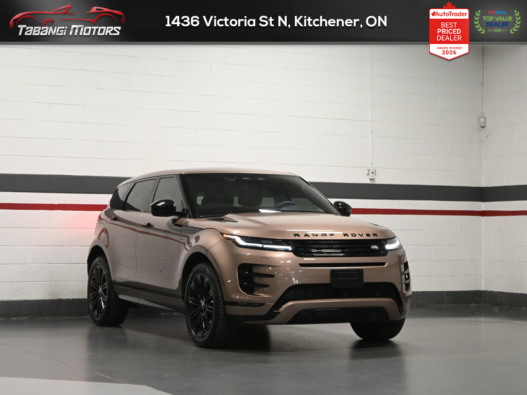 2026 Land Rover Range Rover Evoque P250 Dynamic SE  No Accident MERIDIAN 360CAM Panoramic Roof Navigation — снимка 1