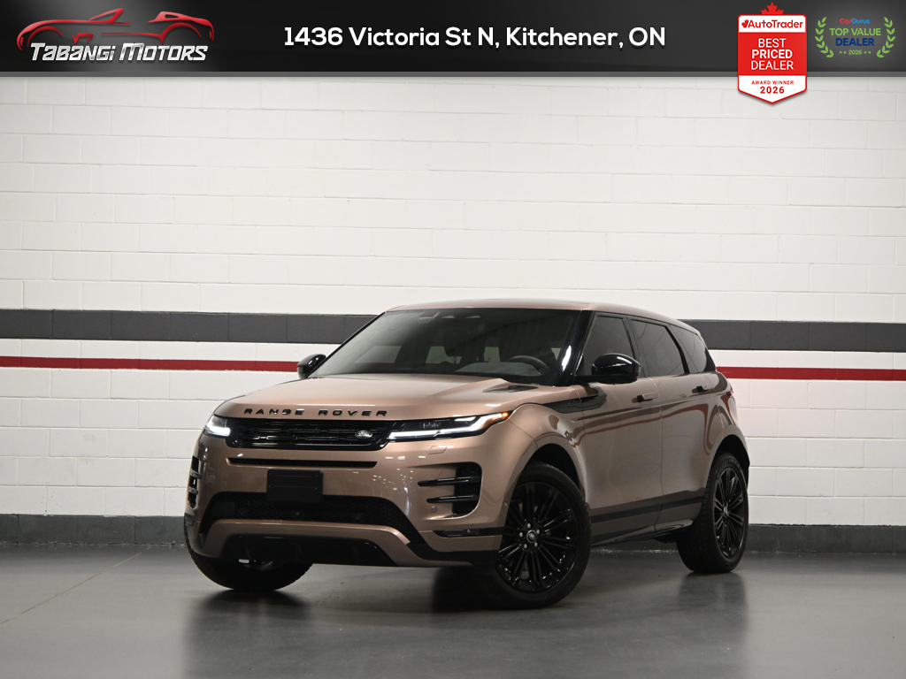 2026 Land Rover Range Rover Evoque P250 Dynamic SE  No Accident MERIDIAN 360CAM Panoramic Roof Navigation — снимка 1