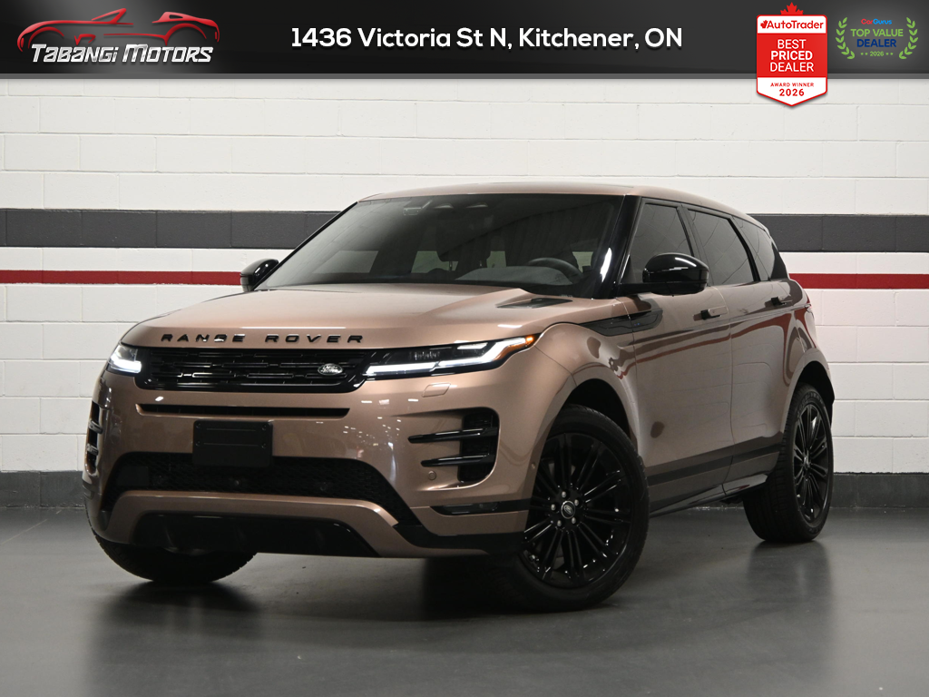 2026 Land Rover Range Rover Evoque P250 Dynamic SE  No Accident MERIDIAN 360CAM Panoramic Roof Navigation