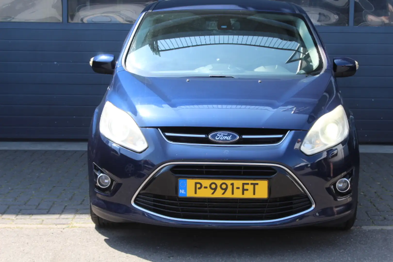 Ford C-Max 1.6 SCTi Titanium Leder, Climate control, Navi, Cr Blauw - 2