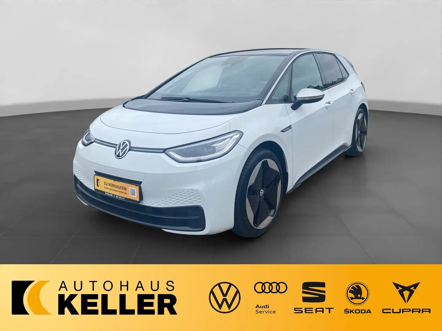 Volkswagen ID.3 ID.3 Pro Performance 1st Max Navi/Pano.-Dach/LED Weiß - 2