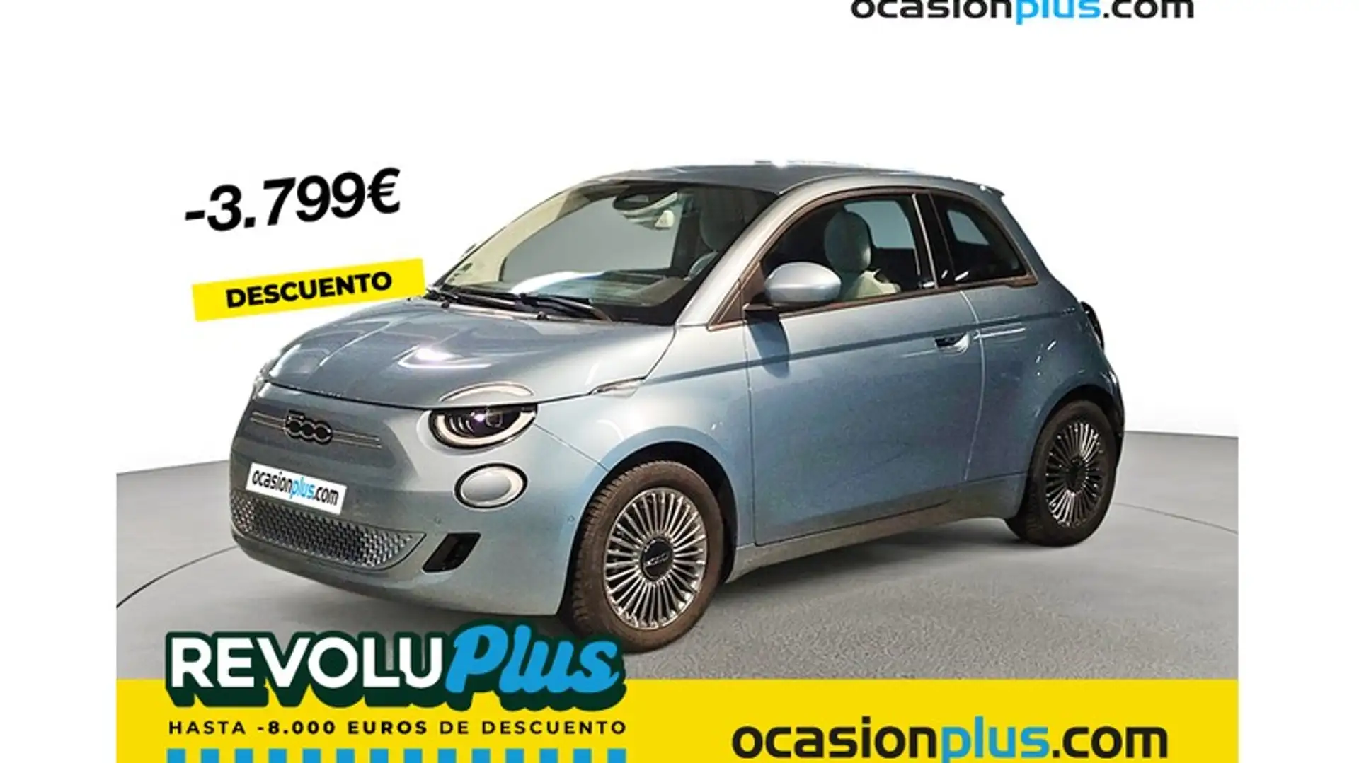 Fiat 500e 87Kw Icon Azul - 1