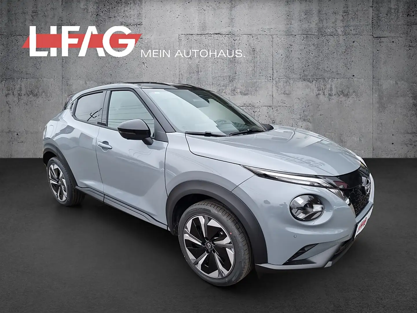 Nissan Juke 1,6 Hybrid N-Connecta+ Aut. *ab €26.990,-* Grau - 1