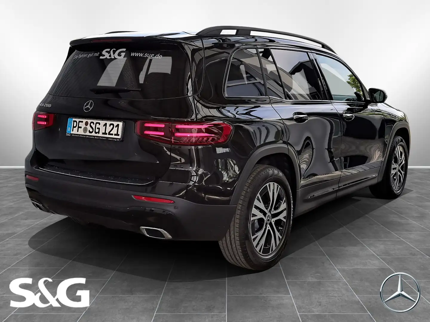 Mercedes-Benz GLB 200 Progressive MBUX+360°+LED+Pano+Night+ Schwarz - 2