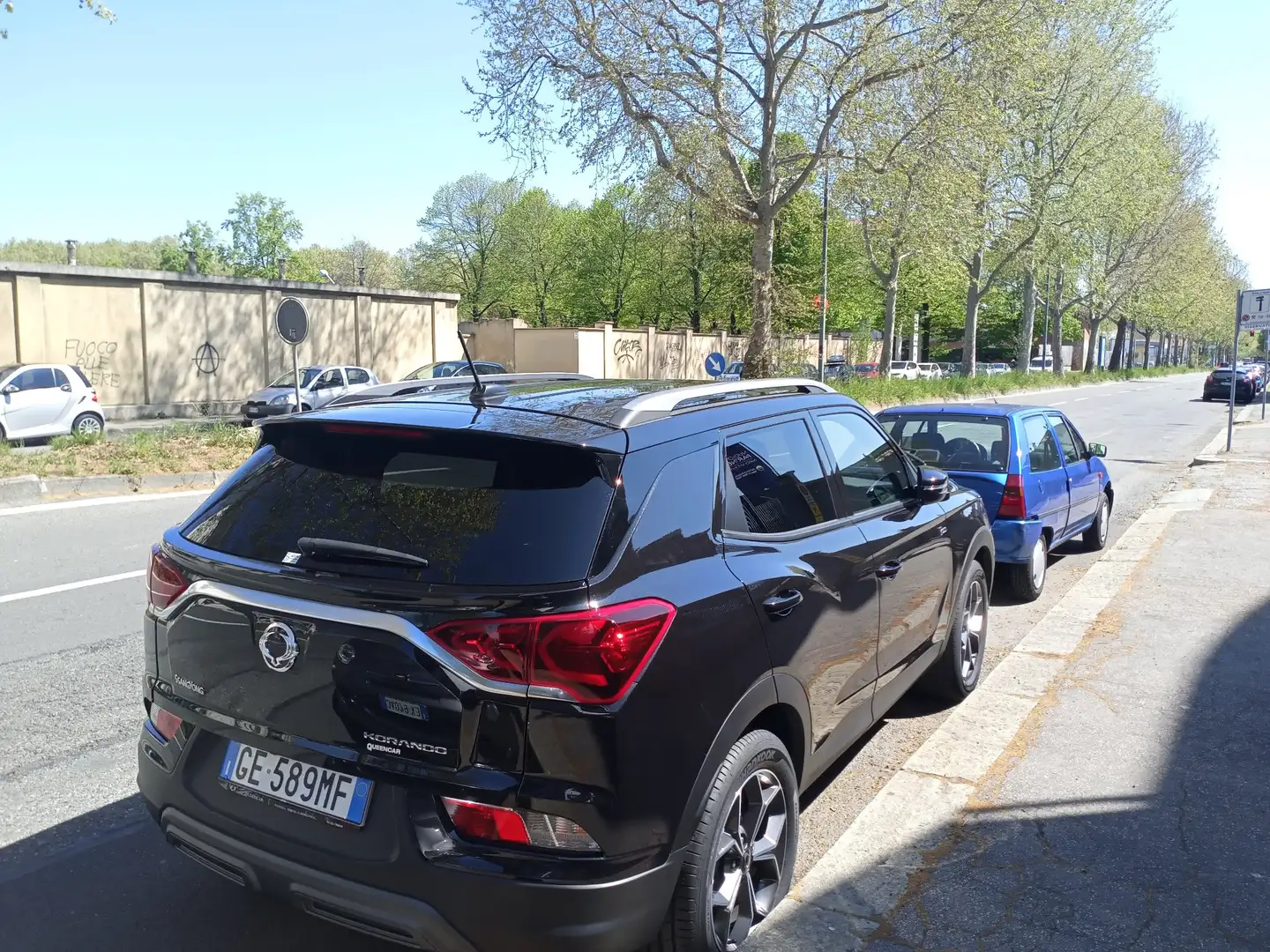 SsangYong Korando 1.5 turbo benzina Gpl 2wd auto Schwarz - 1