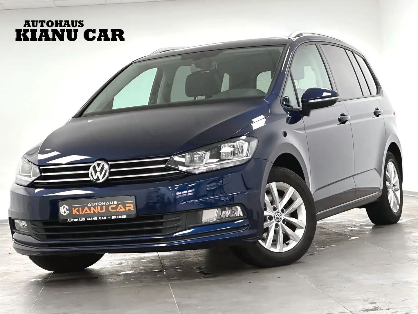 Volkswagen Touran Comfortline.7xSITZER.ACC.NAVI.SHZ.PDC Bleu - 1