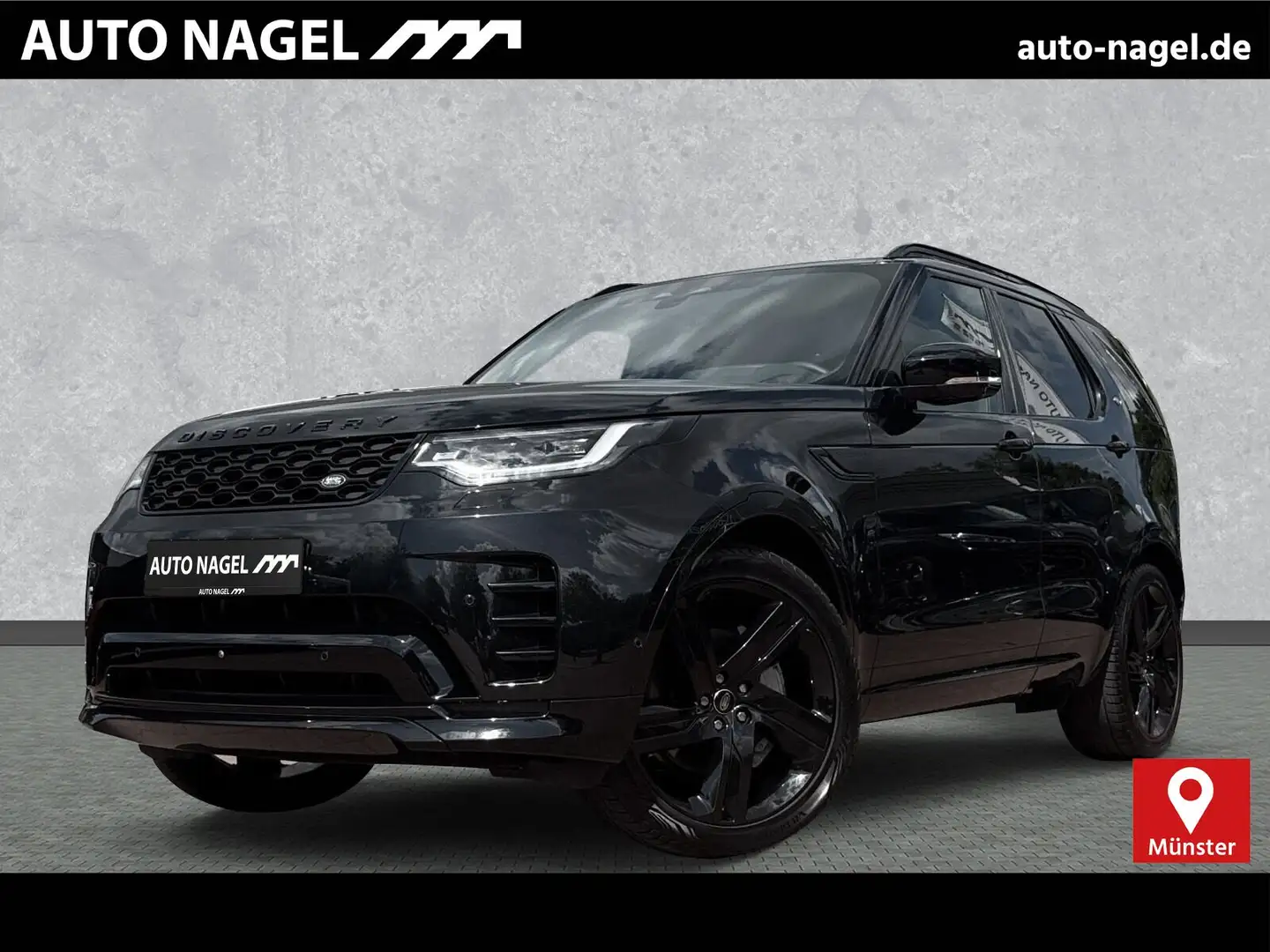 Land Rover Discovery Discovery D300 Dyn. HSE 7-Sitzer AHK Off-Road-Pa Zwart - 1