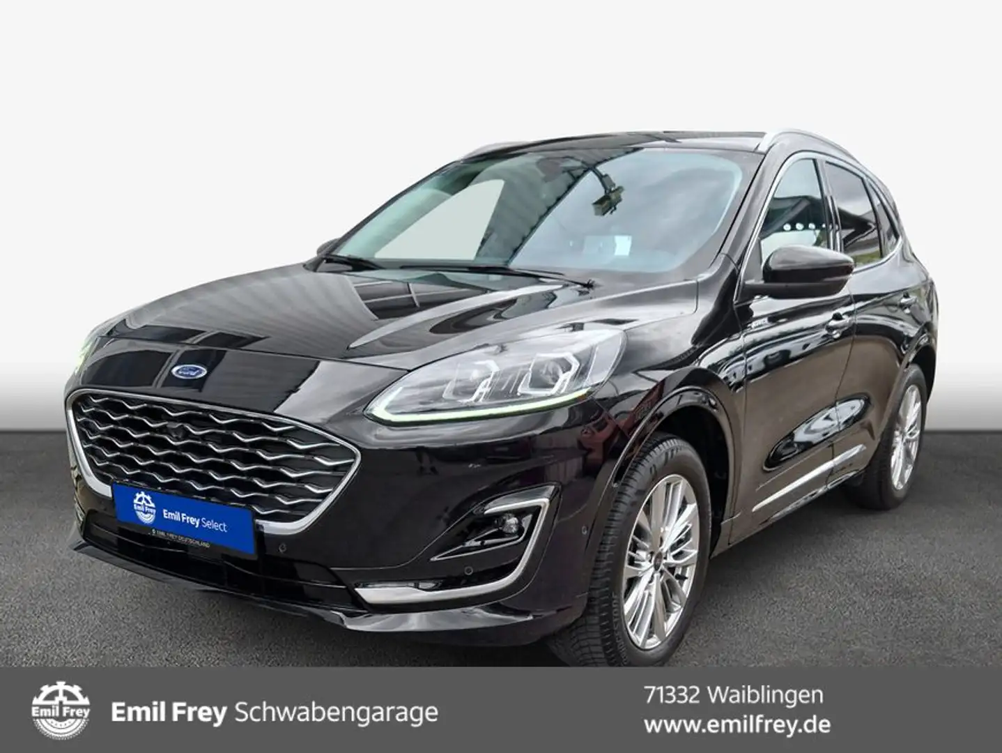 Ford Kuga 2.5 Duratec FHEV 4x4 VIGNALE *AHK/Pano* Schwarz - 1