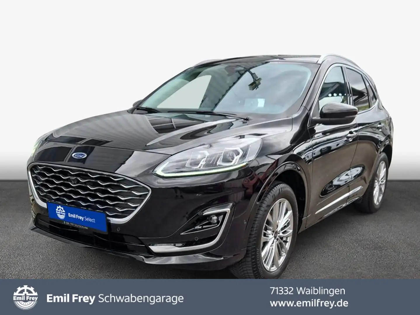 Ford Kuga 2.5 Duratec FHEV 4x4 VIGNALE *AHK/Pano* Negro - 1