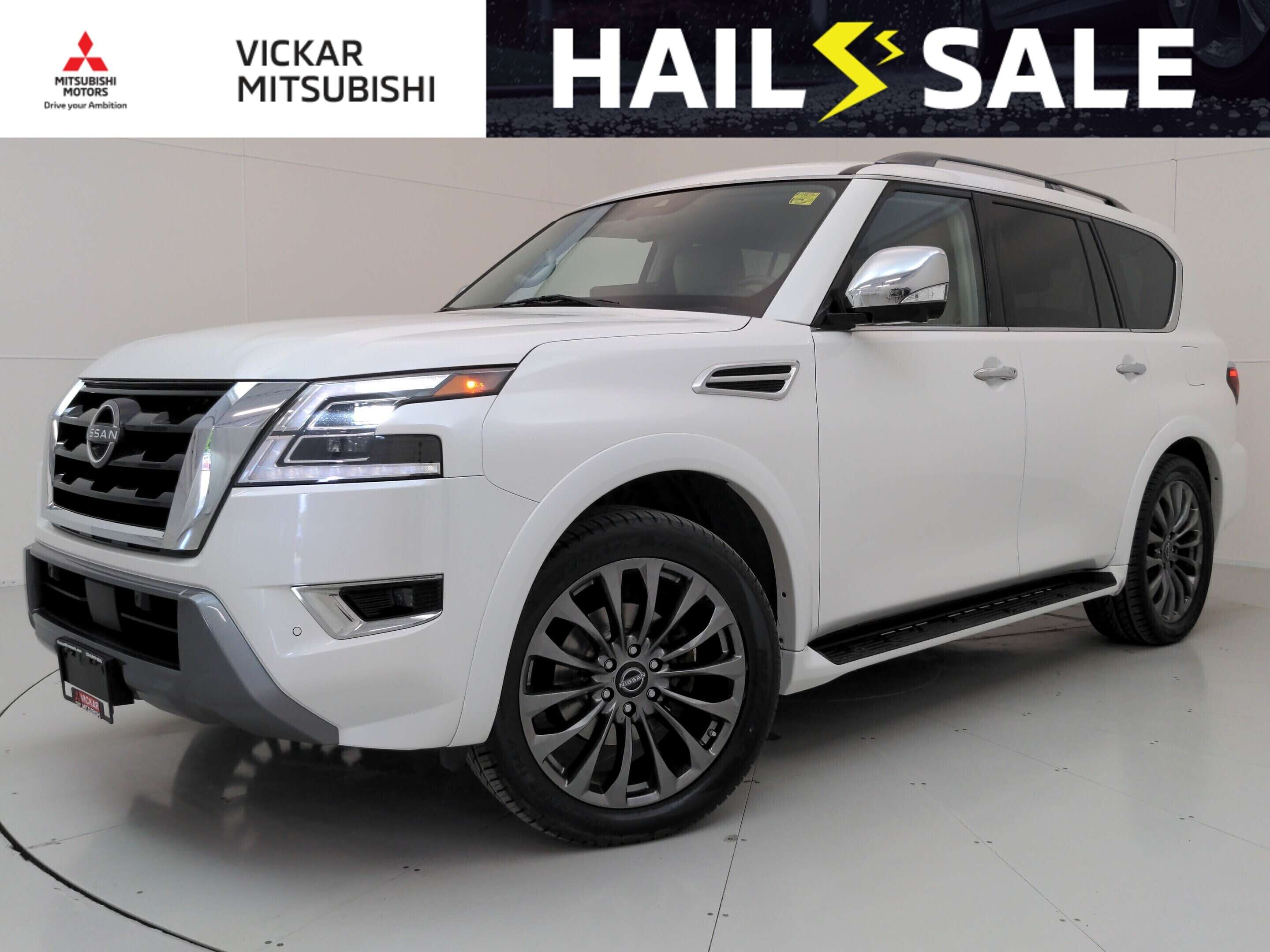 White 2023 Nissan Armada SUV / Crossover Four-Wheel Drive Automatic