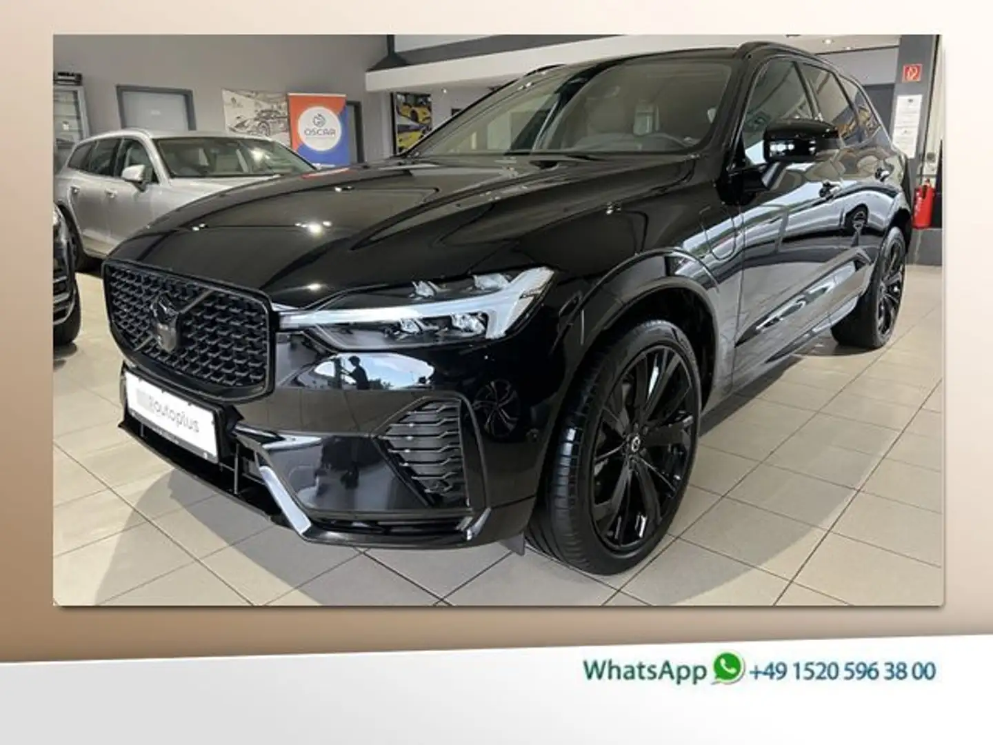 Volvo XC60 T6 Plus Black Edition Recharge AWD AHK 360° Schwarz - 1