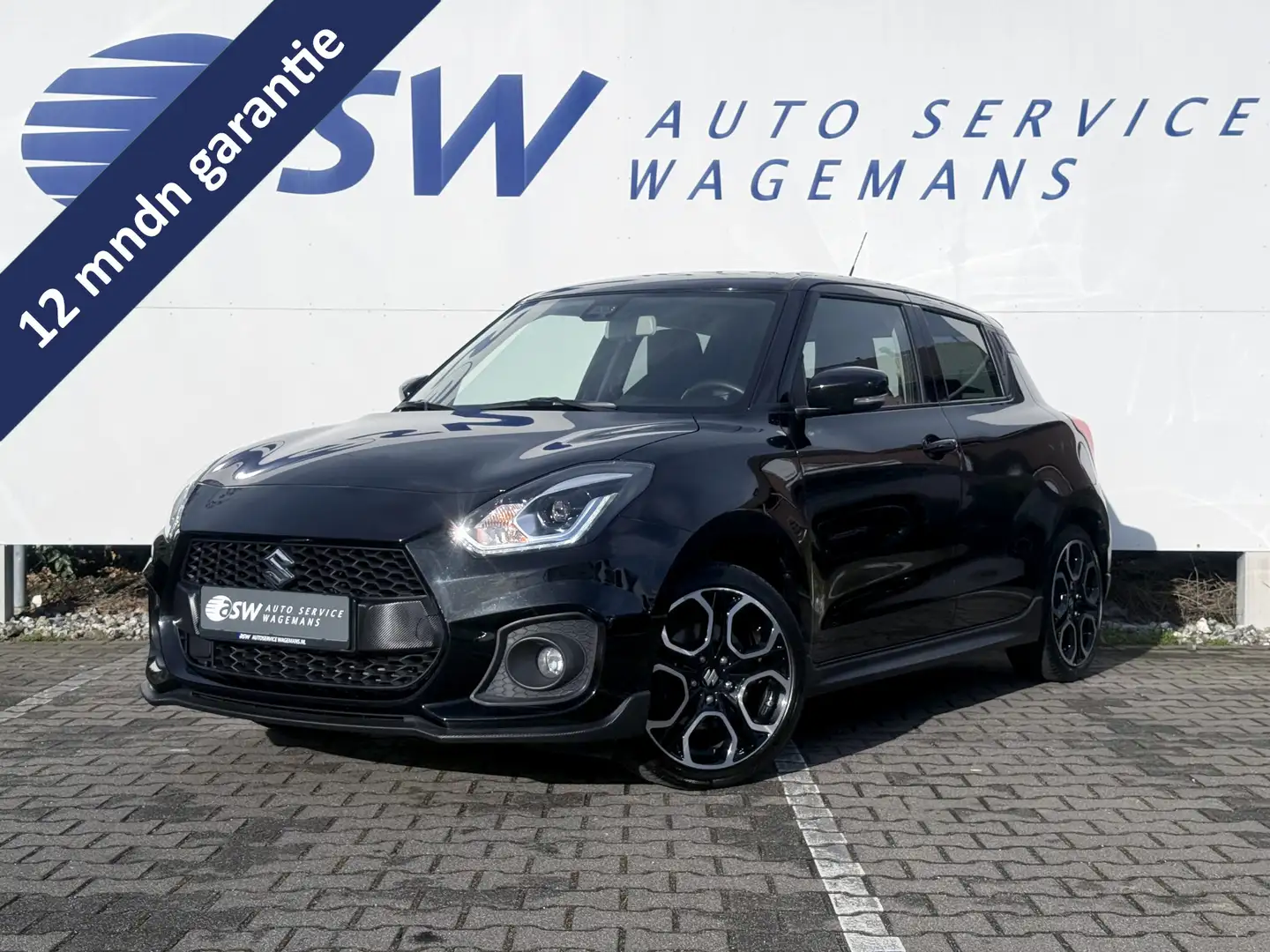 Suzuki Swift 1.4 Sport Smart Hybrid | CarPlay | ACC | Dodehoek Schwarz - 1