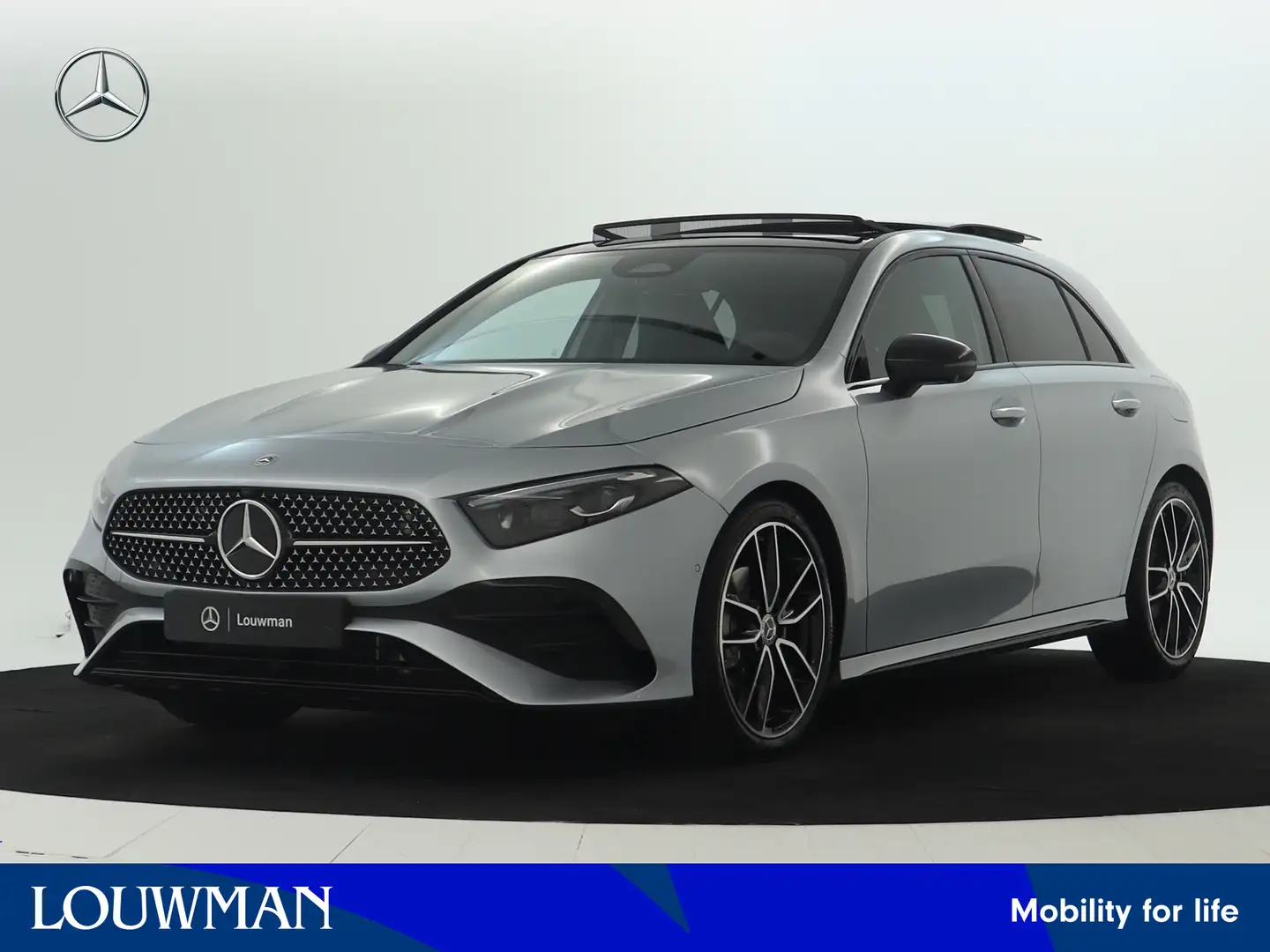 Mercedes-Benz A 180 Business Solution AMG |  AMG Line Plus pakket | Ni Zilver - 1