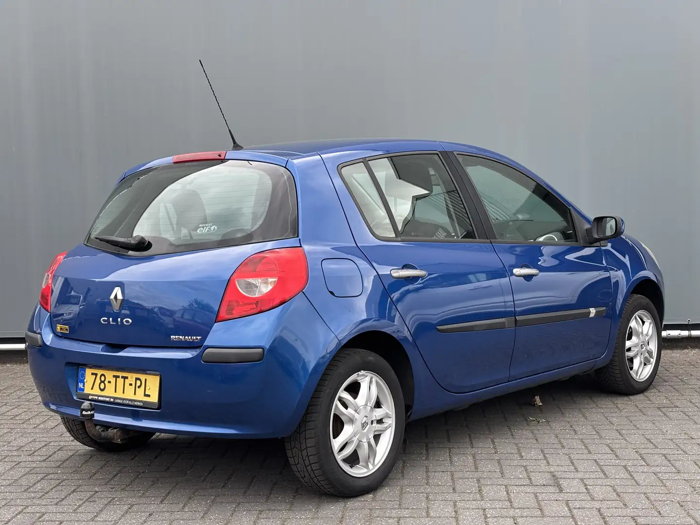 Renault Clio BWJ 2007 1.2-16V 75 PK Dynamique TREKHAAK / AIRCO Azul - 2