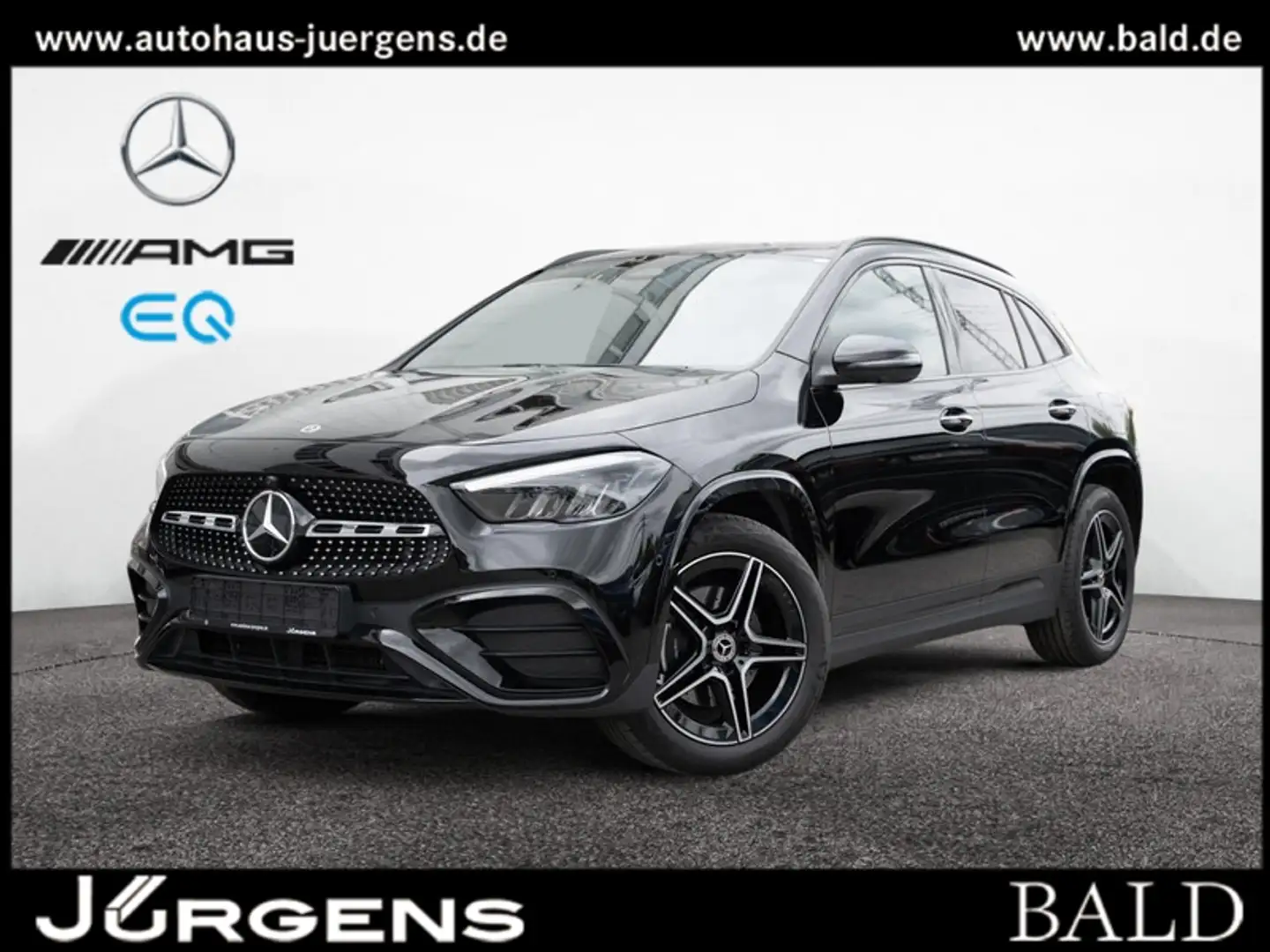 Mercedes-Benz GLA 200 AMG-Sport/LED/360/Pano/Night/Distr/Totw Czarny - 1