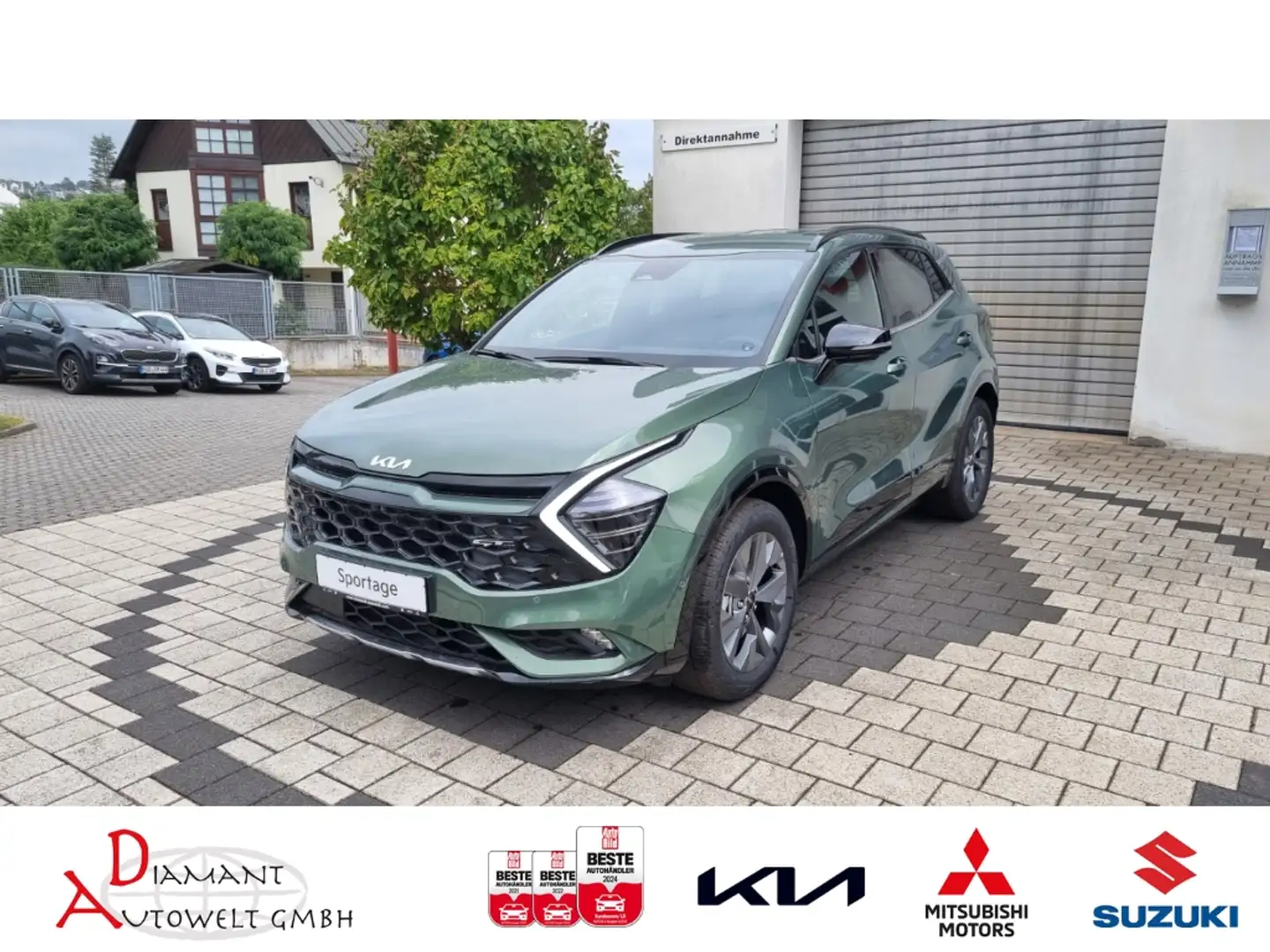 Kia Sportage 1.6T HEV AWD GT-Line DriveWise Sound Paket Grün - 1